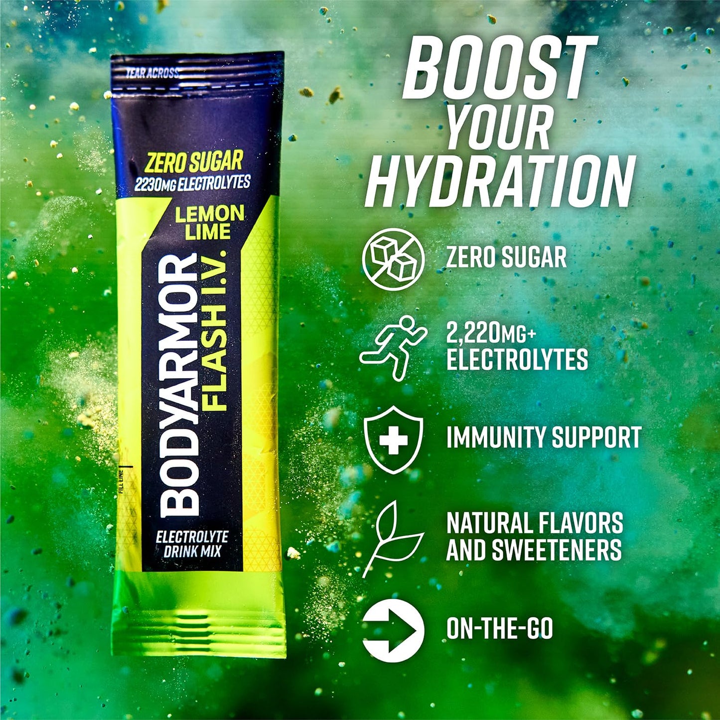 bodyarmor-flash-iv-electrolyte-packets---lemon-lime-flavor-zero-sugar-drink-mix-with-coconut-water-powder-15-packets-2