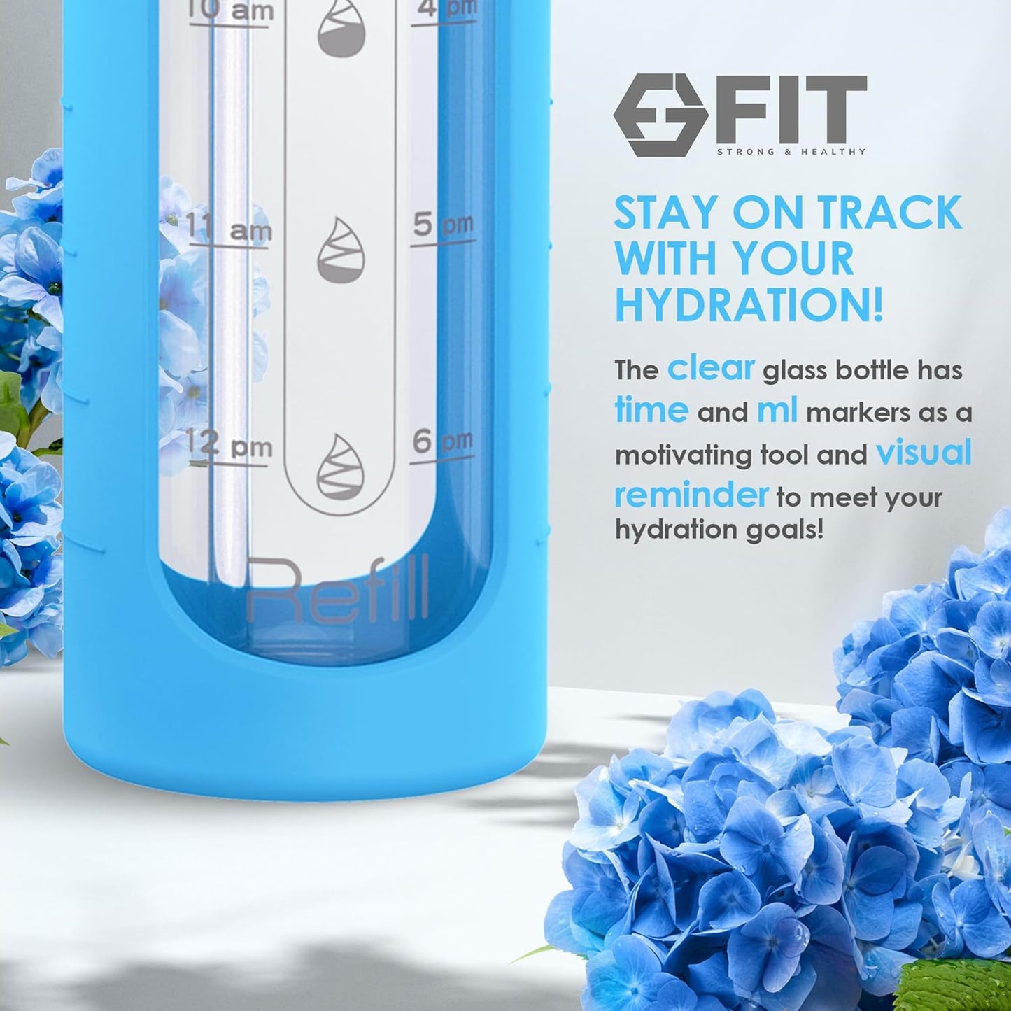 fit-strong-healthy-glass-meal-prep-containers-water-bottle-bundle---4-pack-32-oz-containers-straw-lid-time-marker-sleeve-extra-lid-7