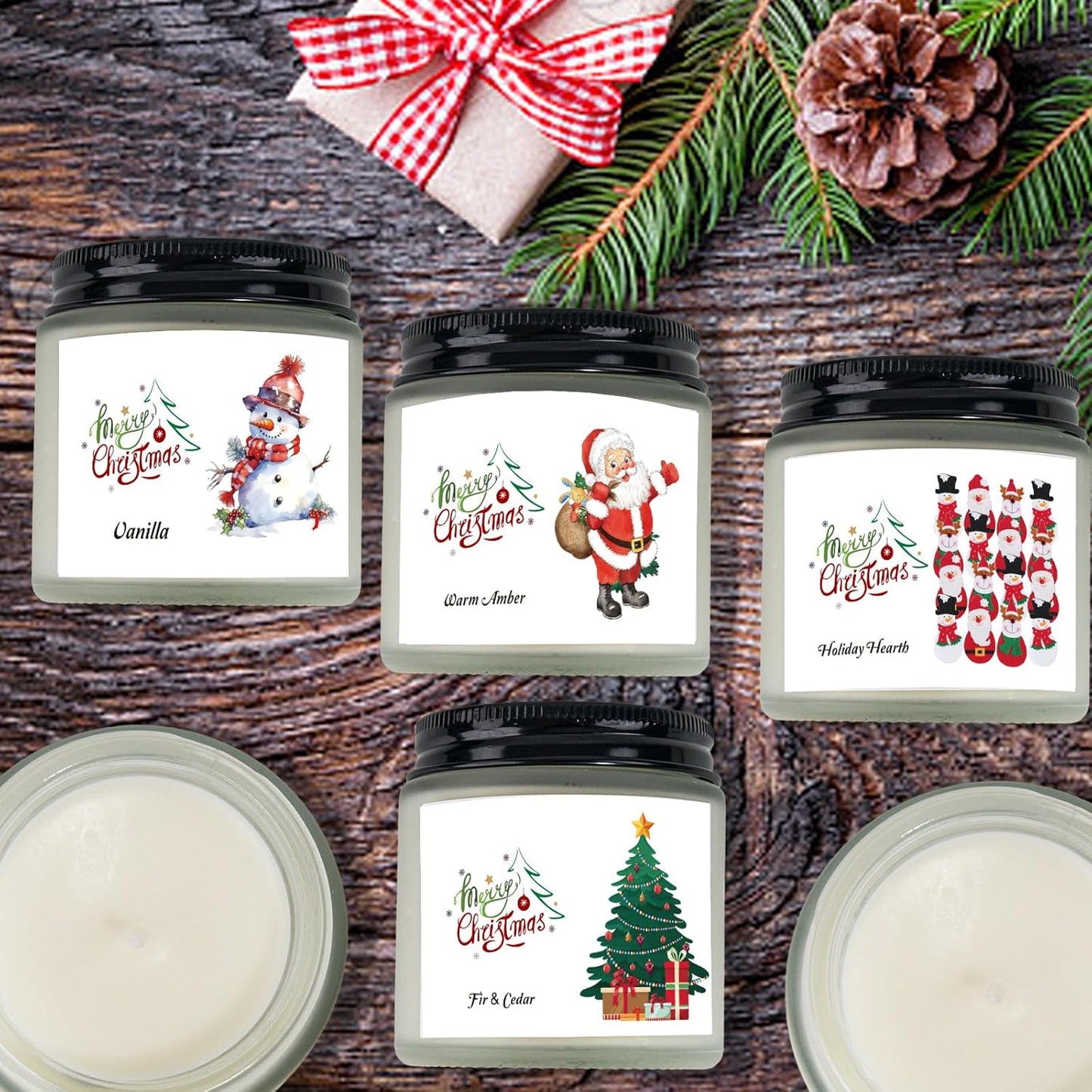 6-pack-christmas-scented-candles-set---holiday-aromatherapy-home-decor-gift-for-adults---natural-soy-wax-jar-candle-for-winter-season-with-festive-fragrances-4