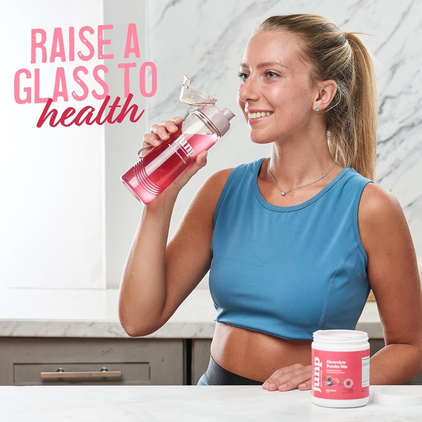 Wild Berry Flavor Keto Electrolyte Powder - No Sugar, No Carbs, Zero Calorie Hydration Mix with Potassium & Salt - 90 Servings - Espot.com.au