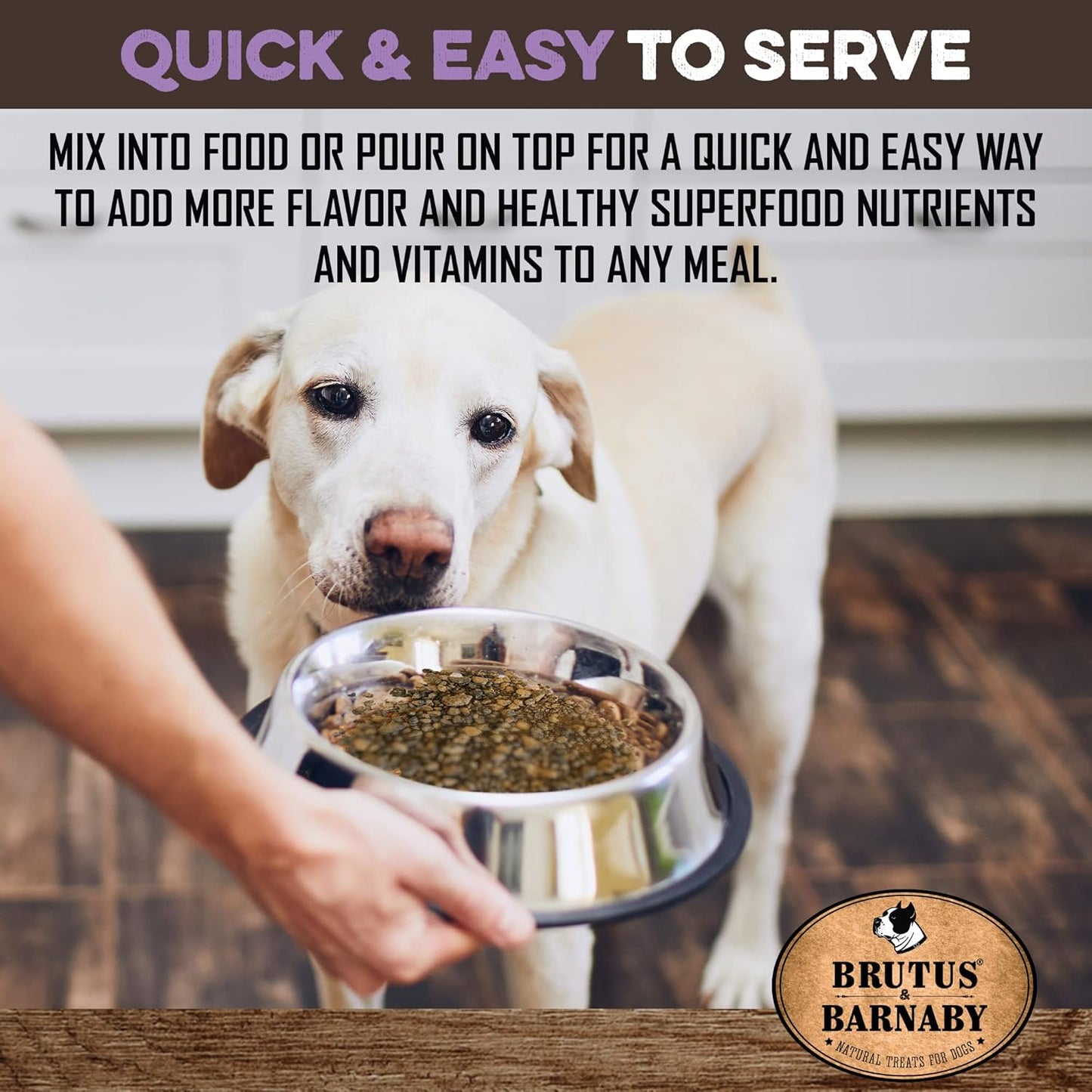 brutus-barnaby-dog-food-topper-with-super-foods-for-picky-eaters---vegan-flavor-packed-mix-with-blueberries-carrots-spinach-sweet-potato---8oz-7
