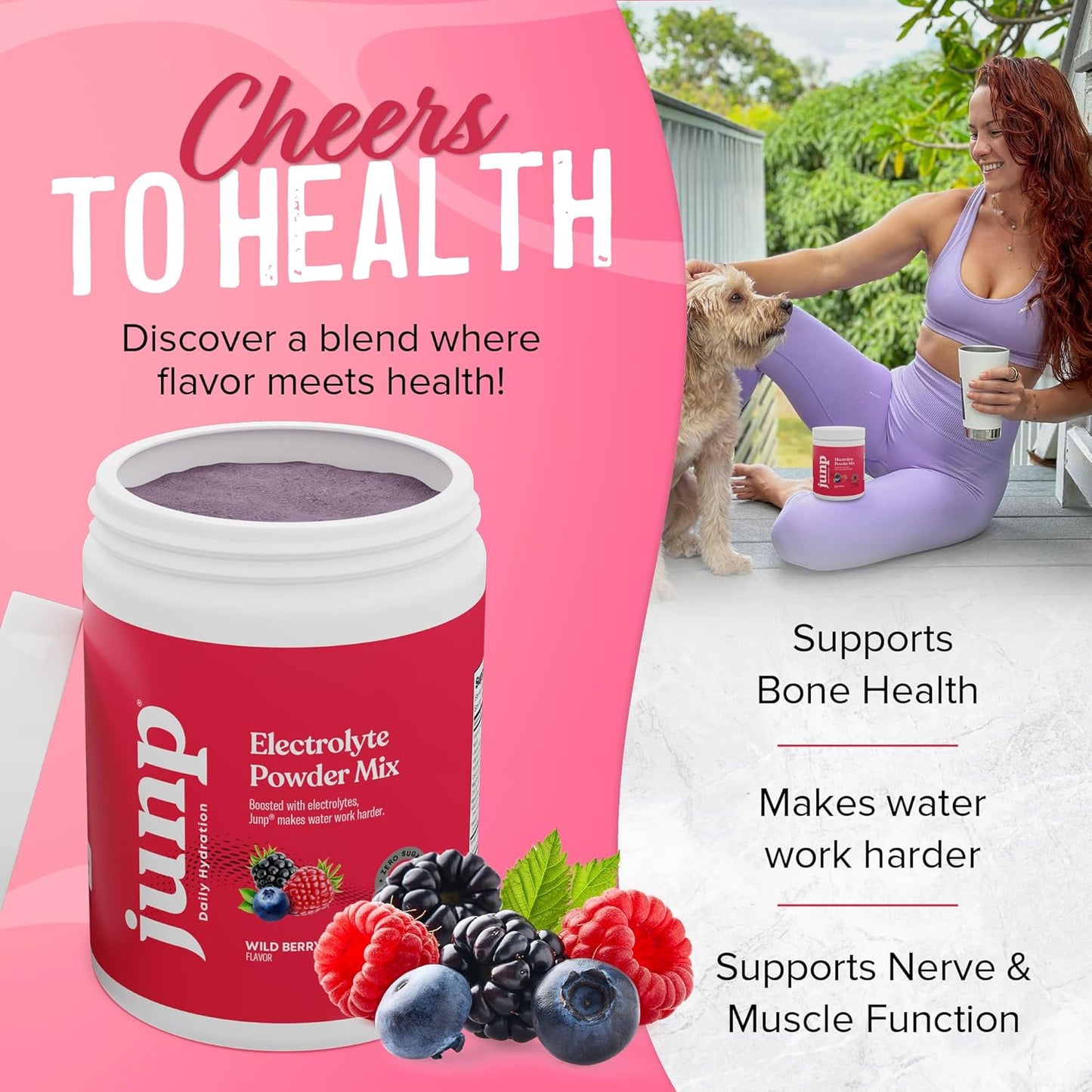 Wild Berry Flavor Keto Electrolyte Powder - No Sugar, No Carbs, Zero Calorie Hydration Mix with Potassium & Salt - 90 Servings - Espot.com.au