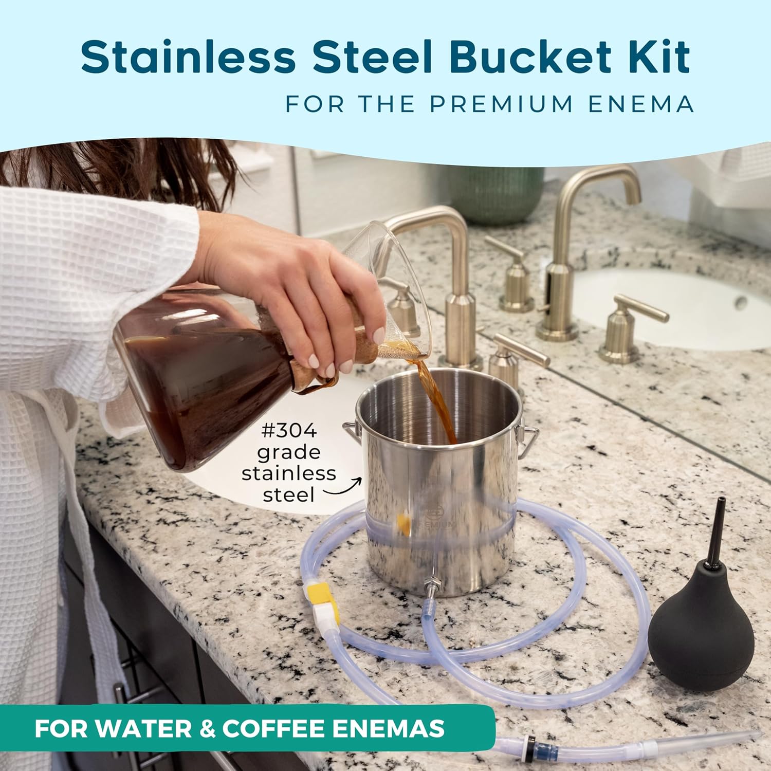 stainless-steel-enema-kit-with-silicone-hose-and-tips---2-quart-enema-bucket-for-colon-cleanse-and-detox---coffee-water-enema-for-men-and-women-2