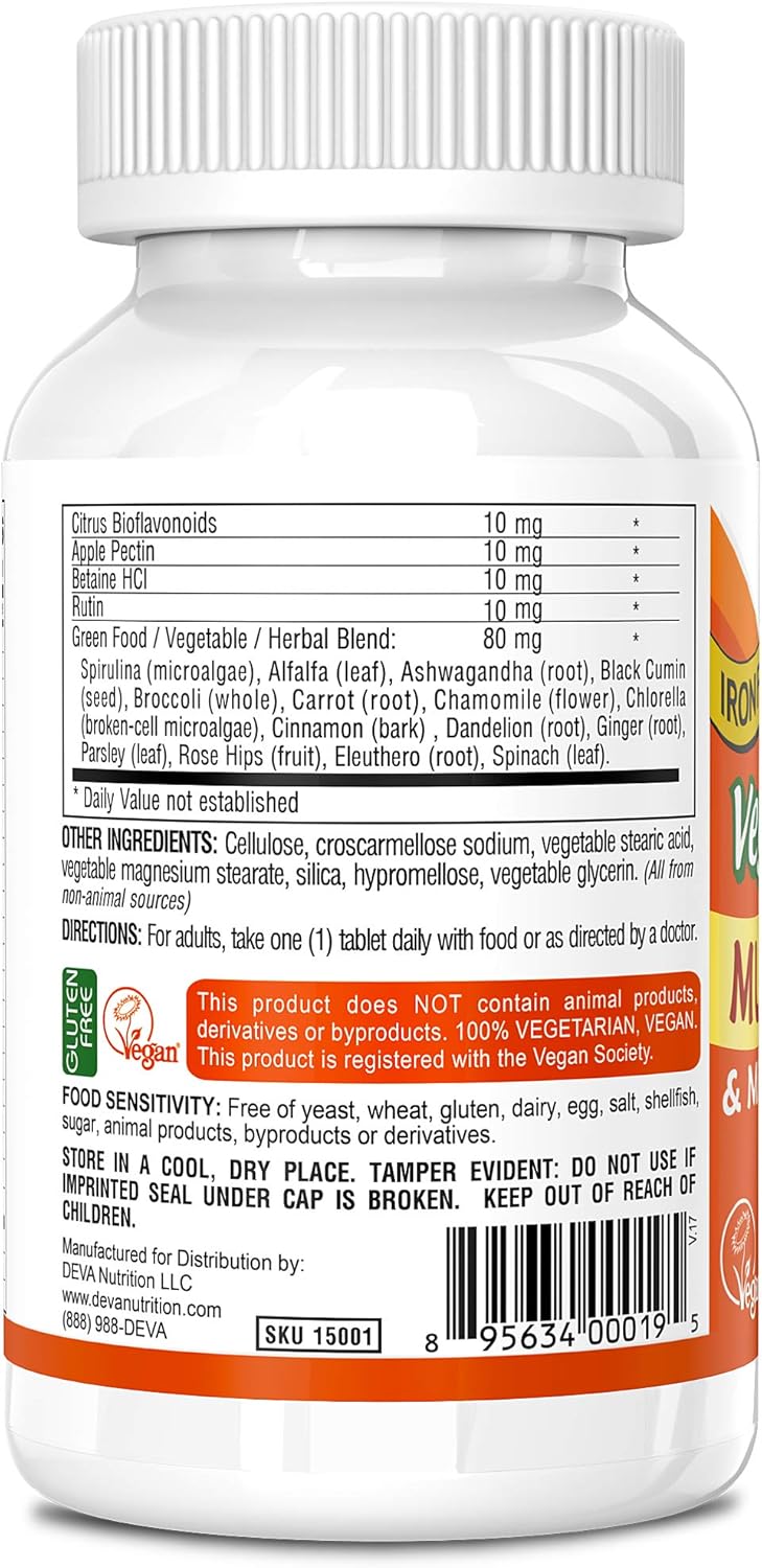 vegan-one-daily-multivitamin-with-minerals-greens---90-tablets---iron-free-formula---plant-based-supplement-3