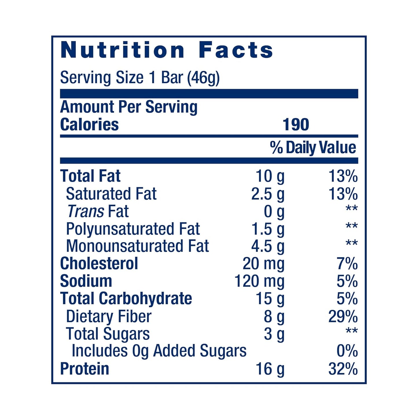 life-extension-protein-bar-with-peanut-butter-chocolate-chips---high-protein-fiber-and-low-sugar---cacao-chips-whey-protein-isolate-blend---gluten-free-snack-bars-individually-wrapped---6-bars-4