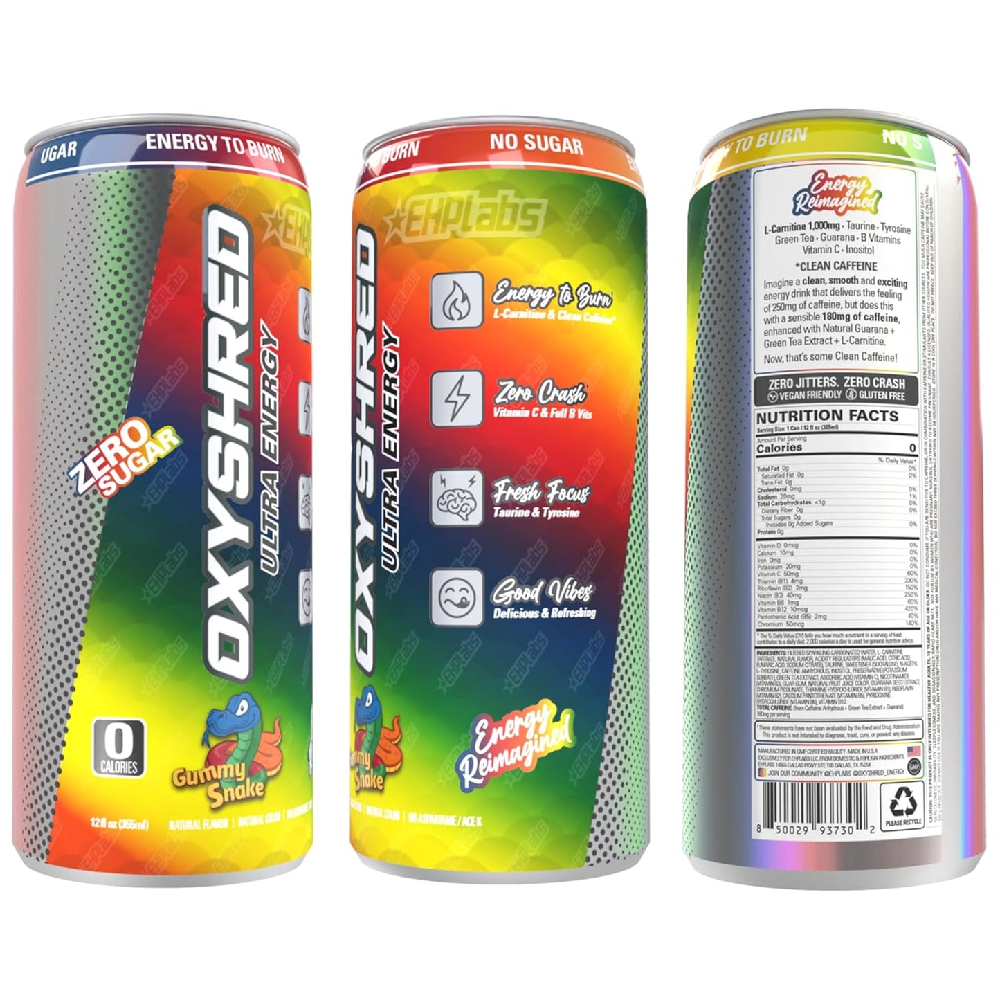 ehp-labs-oxyshred-healthy-energy-drink---zero-sugar-amino-acids-green-tea-extract-vitamin-c-l-carnitine---clean-caffeine-gummy-snake-flavor---12-pack-6