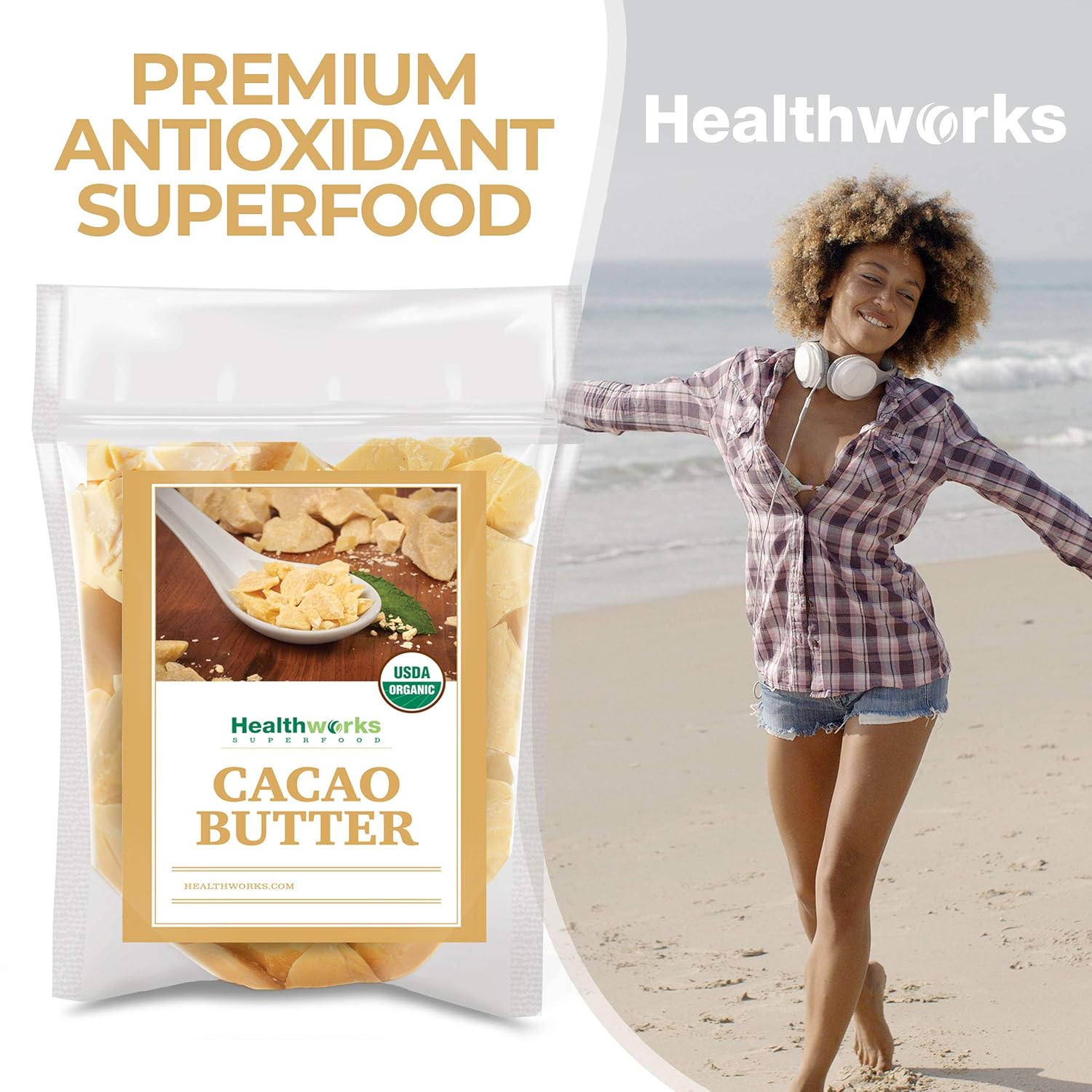 organic-16-oz-cacao-butter-from-peru---non-deodorized-cocoa-sugar-free-keto-vegan-superfood-antioxidant-rich-non-gmo-5