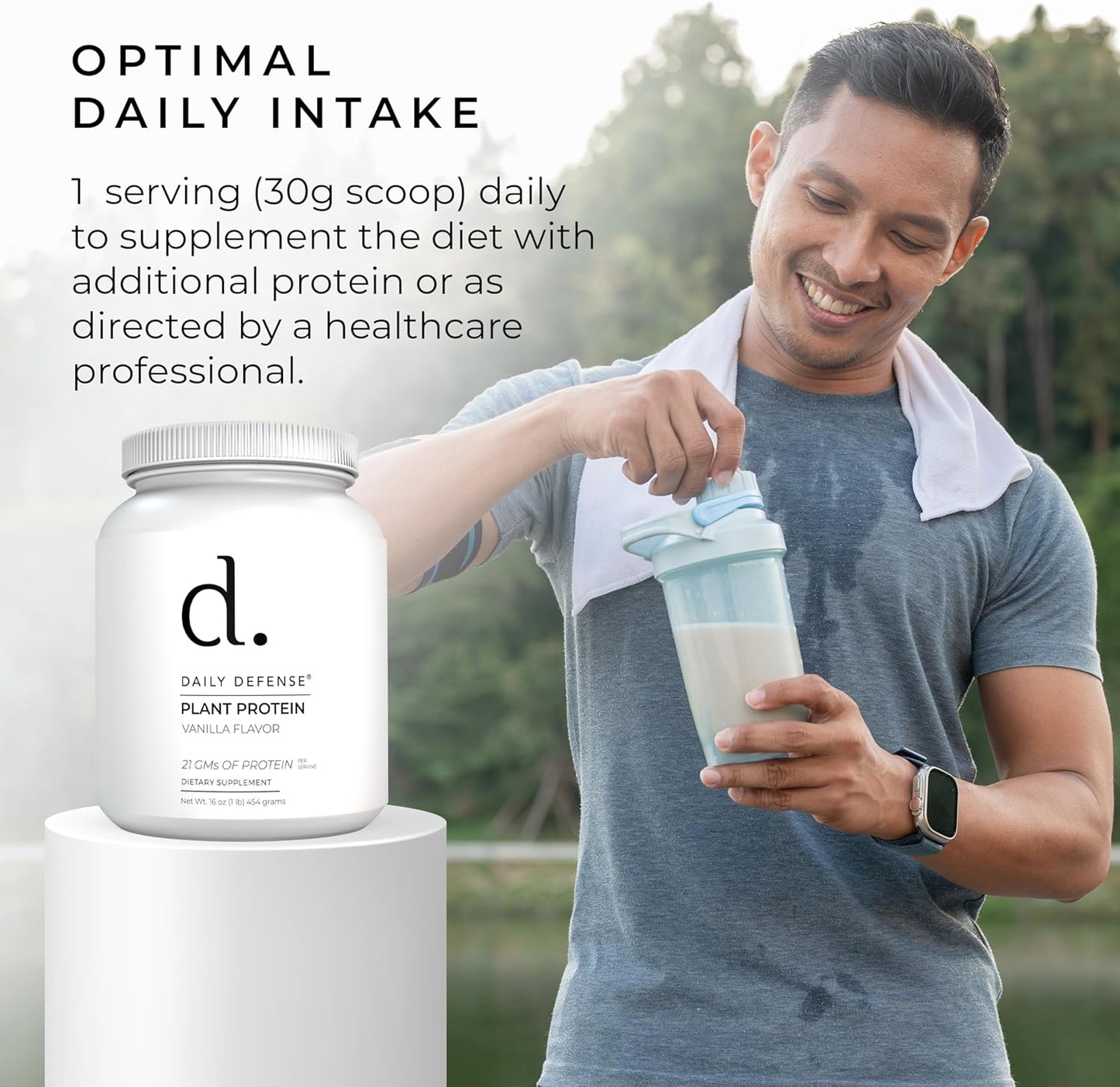 454g-plant-based-vanilla-protein-powder-with-21g-vegan-protein-per-scoop---daily-defense-protein-powder-for-women-men---15-servings-low-sugar-vegan-protein-powder-8