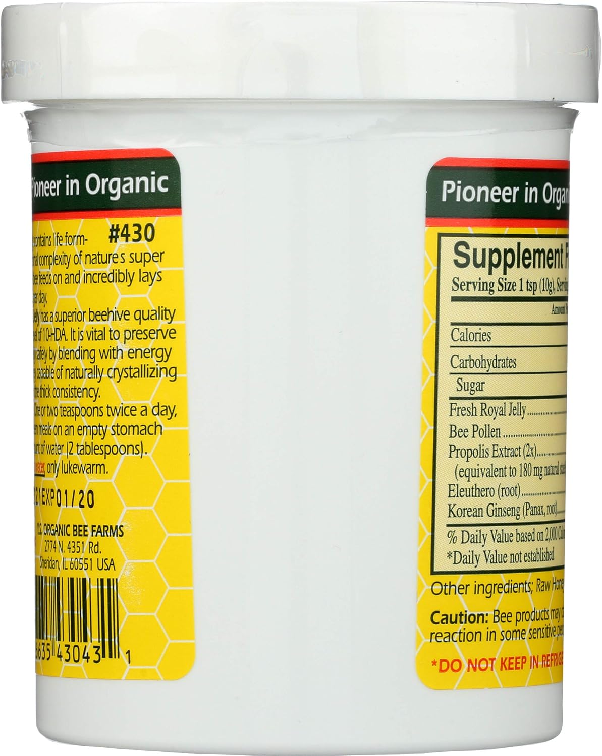 ultimate-strength-ys-bee-farms-royal-jelly-in-honey-115-oz-gel---ys-royal-jellyhoney-bee-2