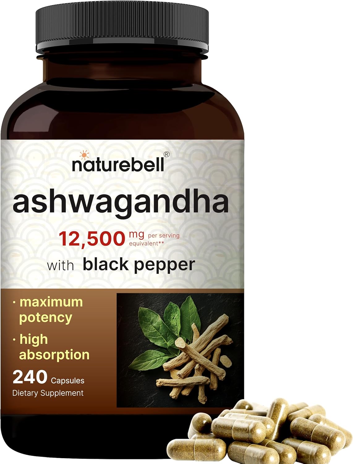 naturebell-creatine-monohydrate-powder-ashwagandha-bundle-pack---unflavored-high-absorption-micronized-creatine-and-adaptogens-supplements-for-relaxation---12500-mg-equivalent-with-black-pepper-5