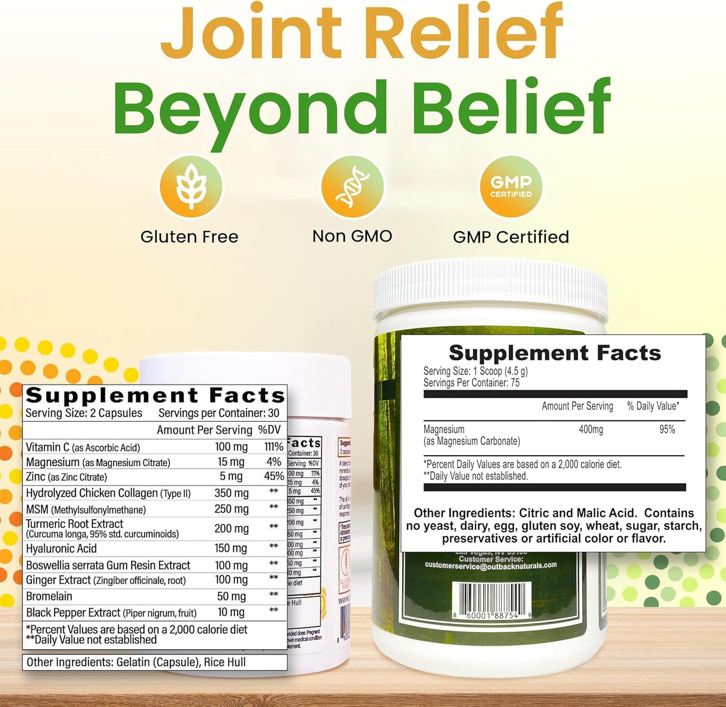 outback-naturals-joint-support-bundle-with-collagen-turmeric-magnesium-koala-calm-powder-for-comfortable-joints-relaxation-sleep---unflavored-2-pack-2