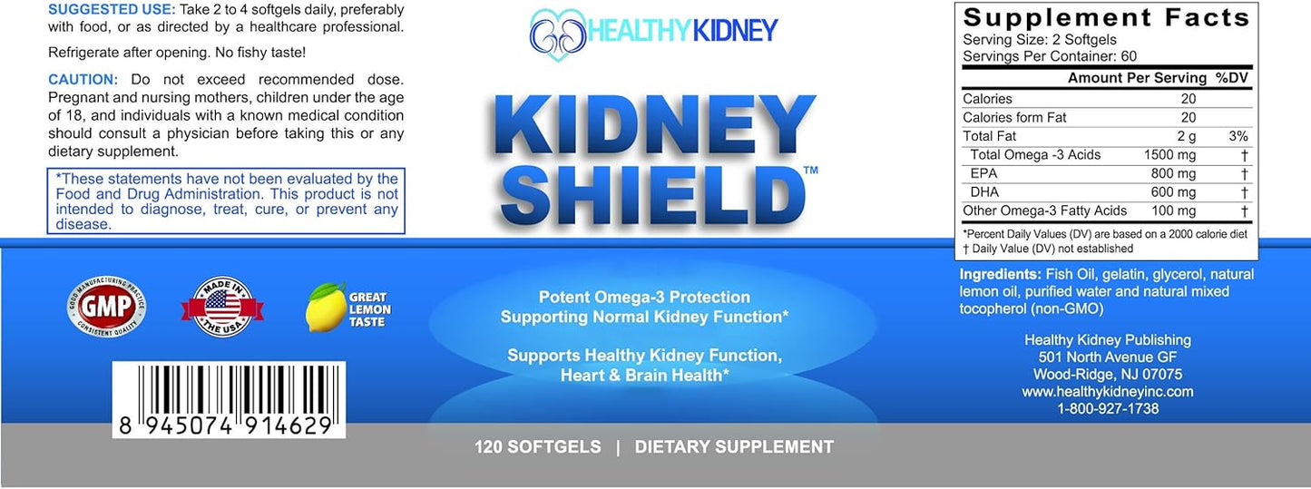 Bundle for Kidney Cleanse and Support - Kidney Restore & Kidney Shield 2-Pack for Healthy Renal Function and Overall Kidney Health - Espot.com.au