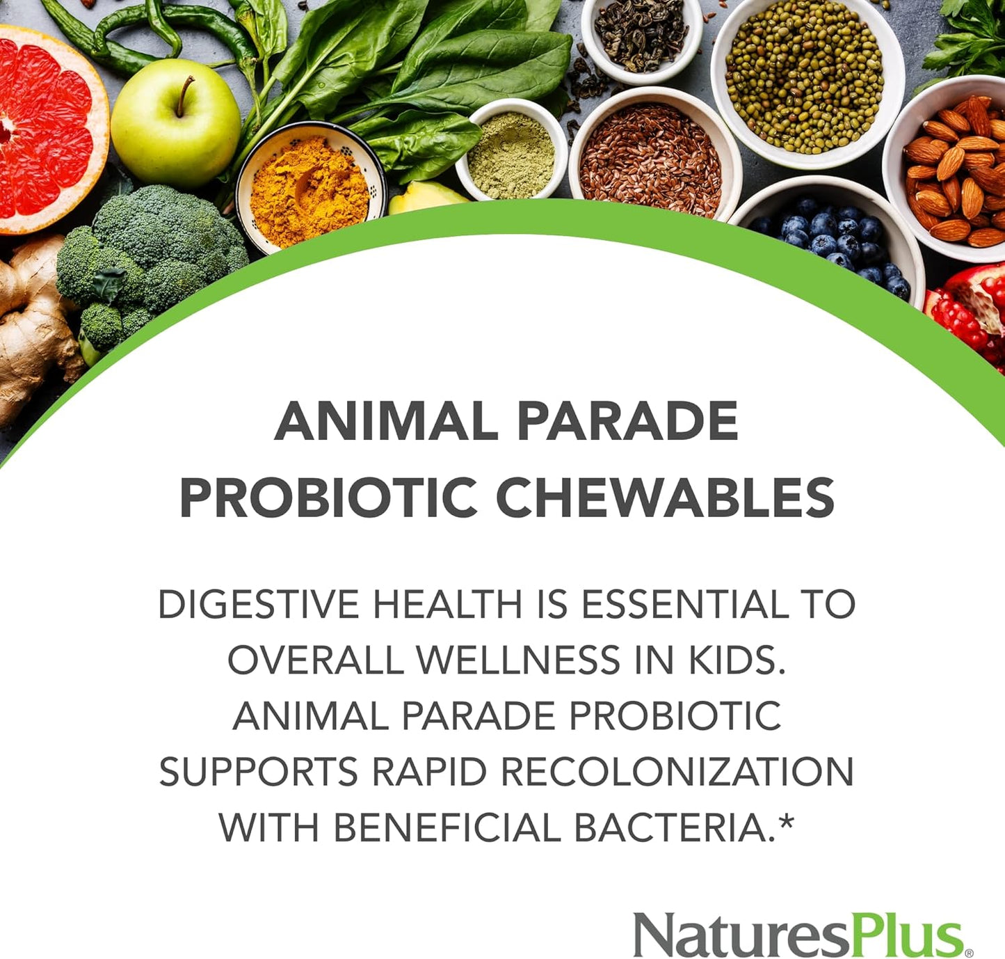 naturesplus-animal-parade-probiotic-chewables---mixed-berry-flavor---30-count---childrens-digestion-support---vegan-gluten-free---30-servings-2