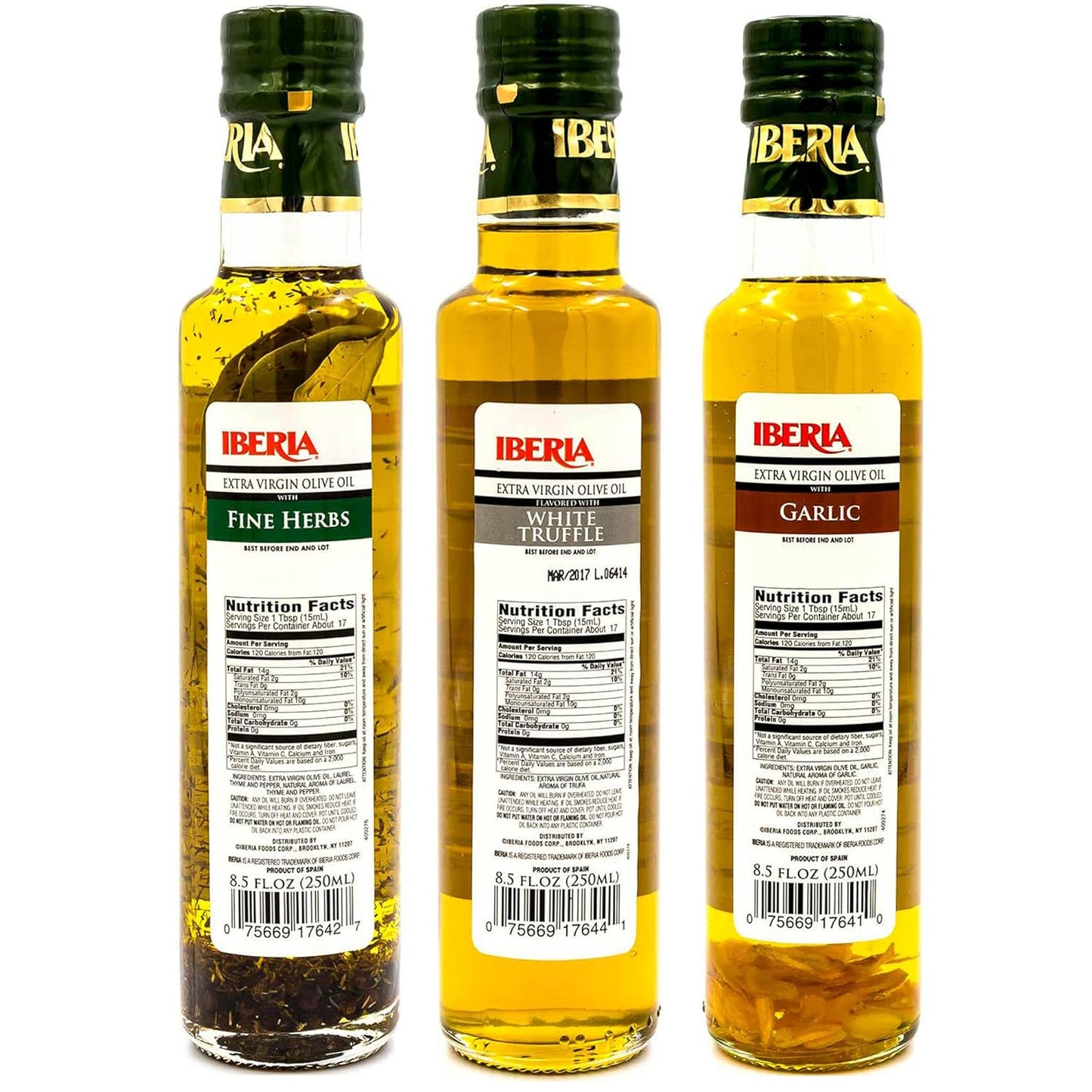 pack-of-3-iberia-infused-extra-virgin-olive-oils---white-truffle-garlic-fine-herbs---85-fl-oz-each-3