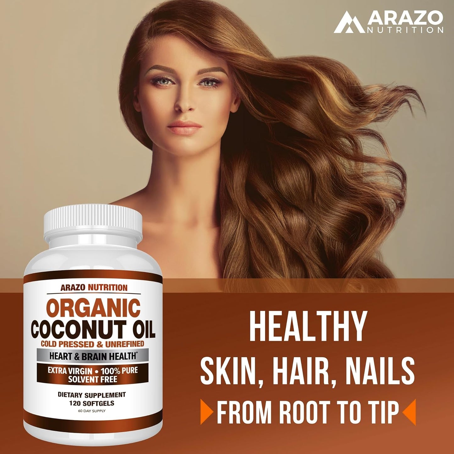 organic-coconut-oil-softgels---2000-mg-extra-virgin-unrefined-cold-pressed-for-weight-support-skin-hair-nails---120-capsules-by-arazo-nutrition-5