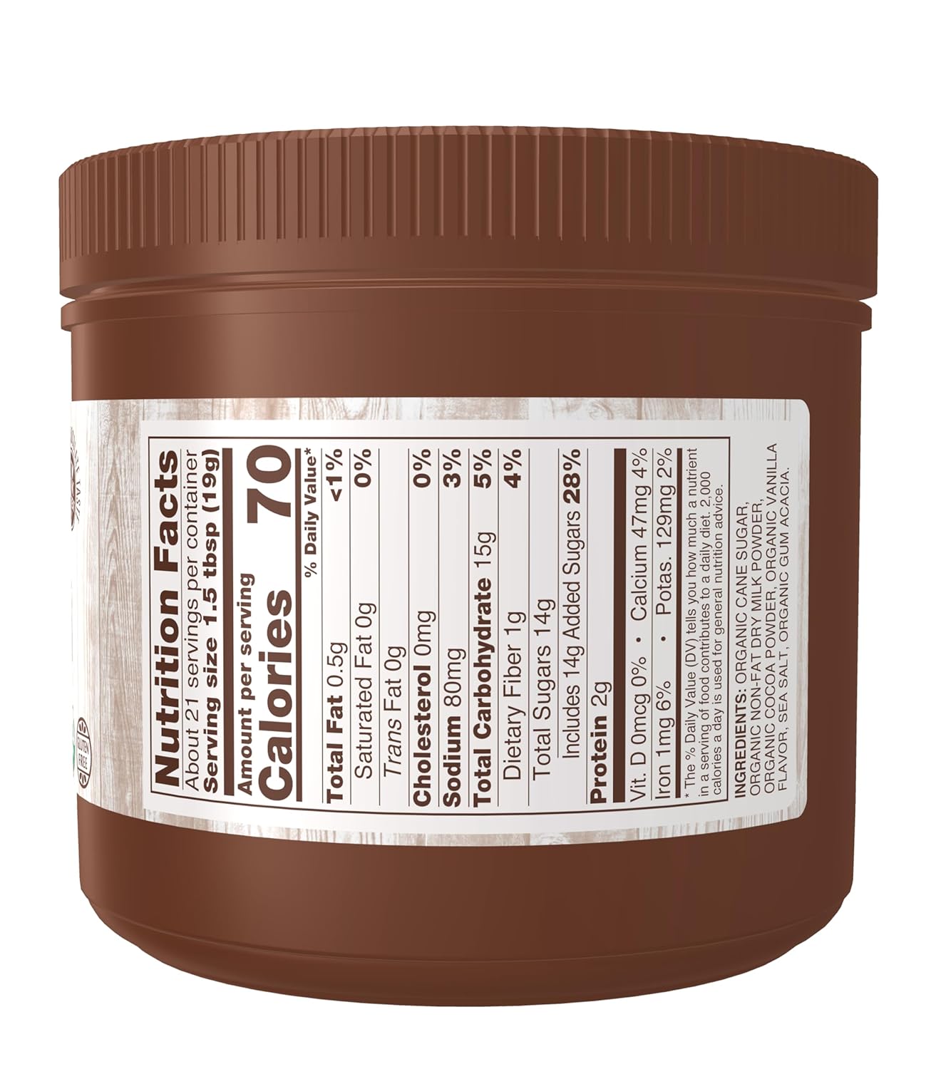 organic-cocoa-lovers-instant-hot-cocoa-mix---rich-milk-chocolate-flavor-low-fat-gluten-free---14oz-2