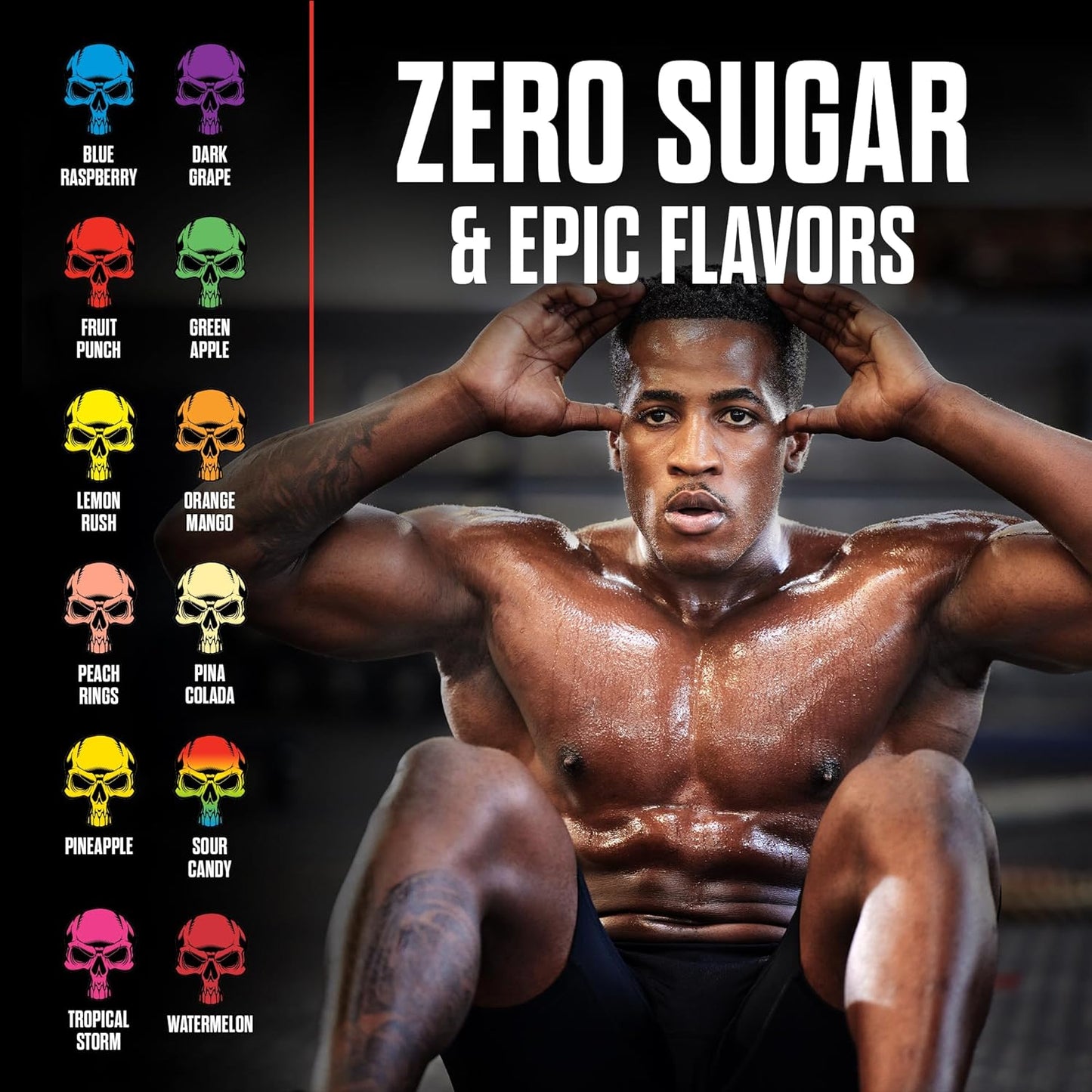 Blue Raspberry Pre Workout Powder by JNX SPORTS - The Curse! 30 Servings | Boost Strength, Energy, and Focus | Caffeine, Beta-Alanine, Creatine, L-Citrulline | Preworkout for Men and Women - Espot.com.au
