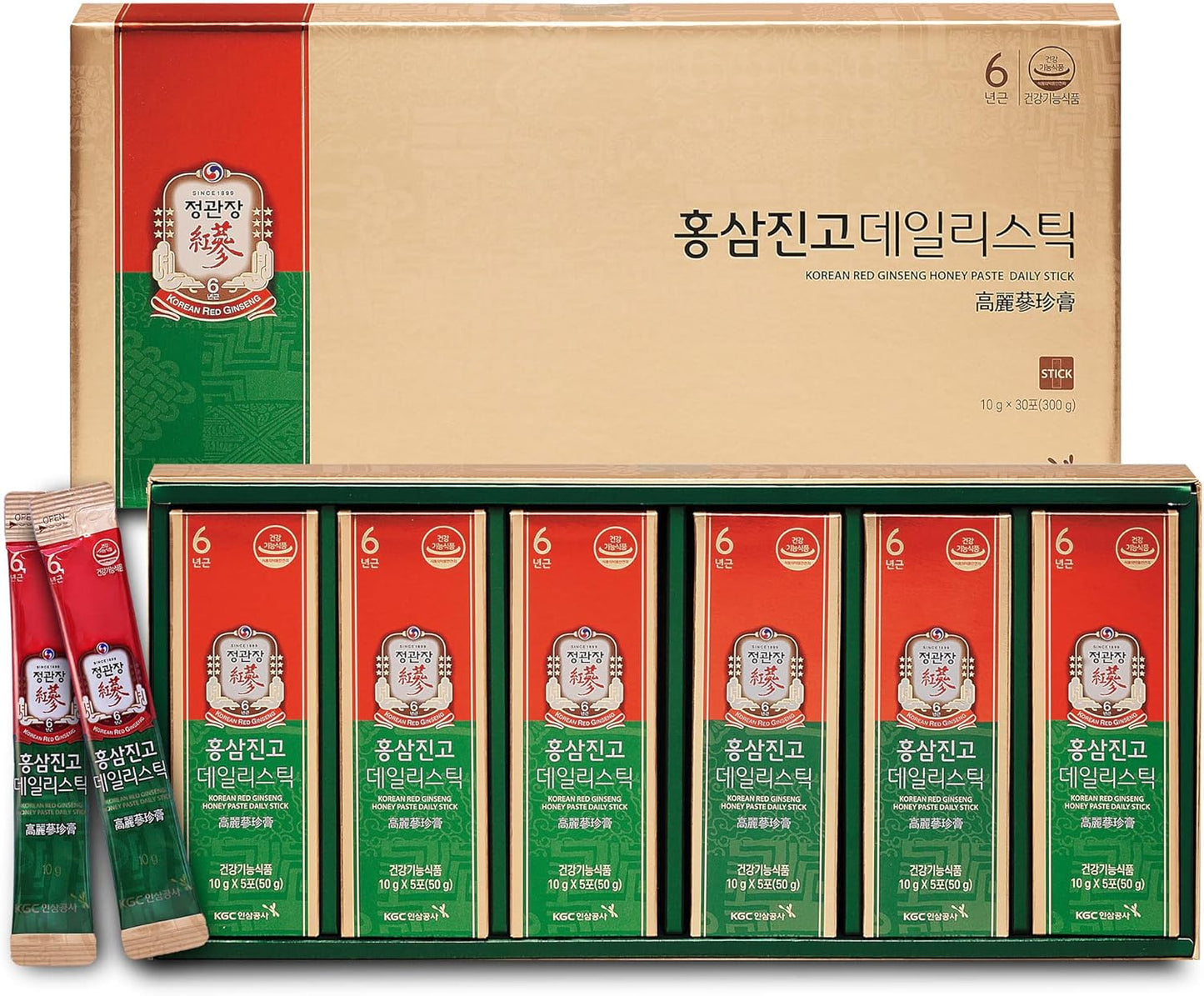 korean-red-ginseng-honey-paste-daily-stick-with-poria-mushroom-rehmannia-extract-natural-energy-booster-for-men-women-pre-workout-supplement-30-count-1