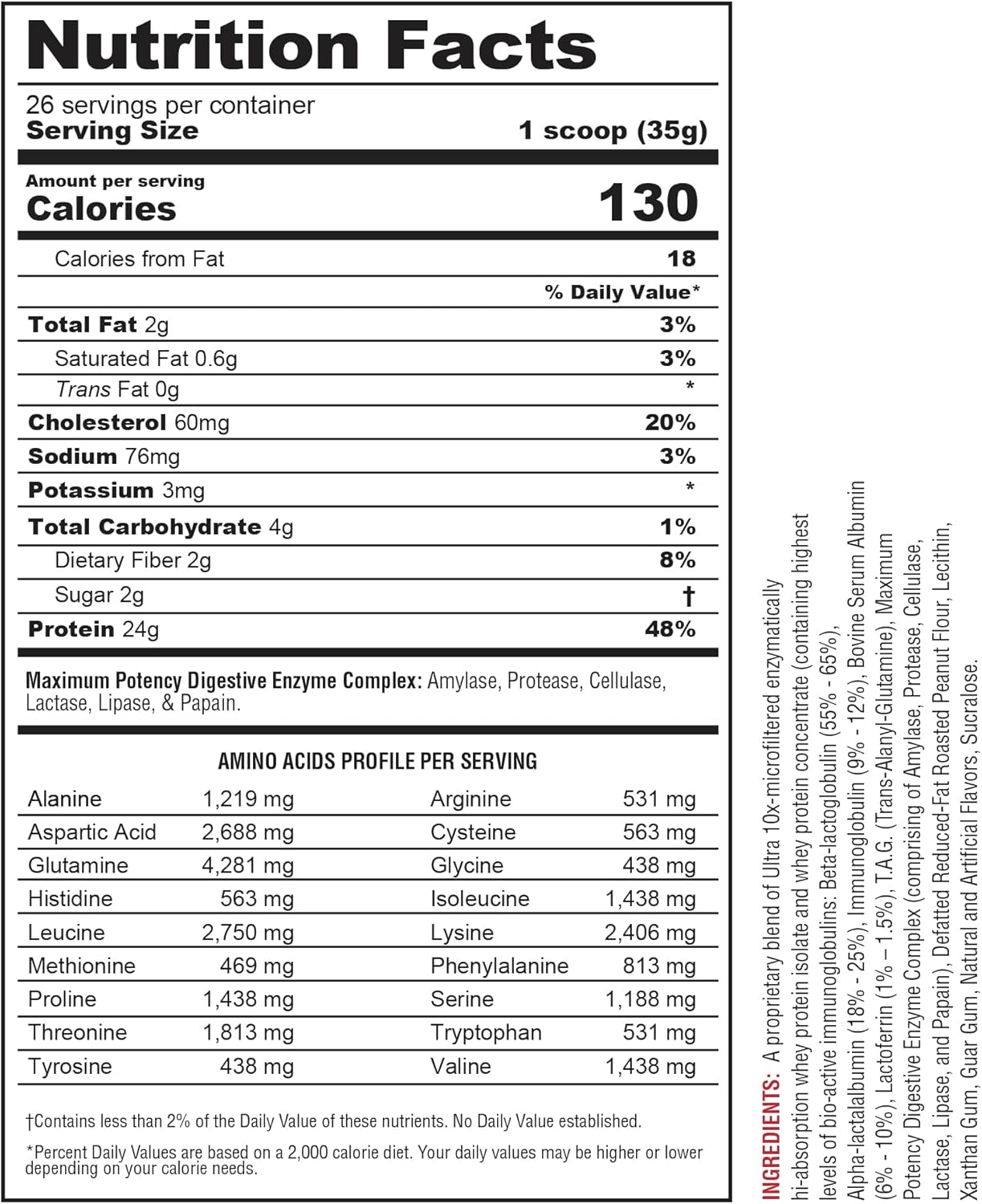 protizyme-butter-pecan-cookie-whey-protein-powder---high-protein-low-carb-low-fat-with-digestive-enzymes-24-vitamins-minerals---2lb-2