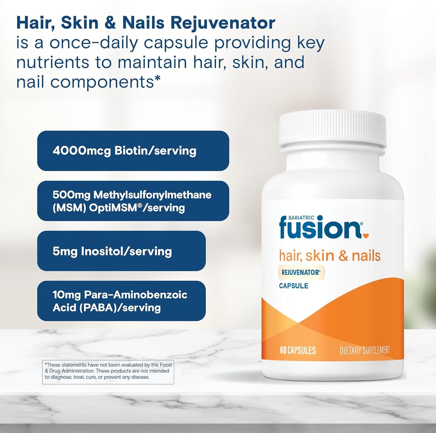 womens-bariatric-fusion-one-per-day-hair-skin-nails-vitamins-vegan-supplement-with-biotin-b12-b1-easy-to-swallow-capsules-60-count-5