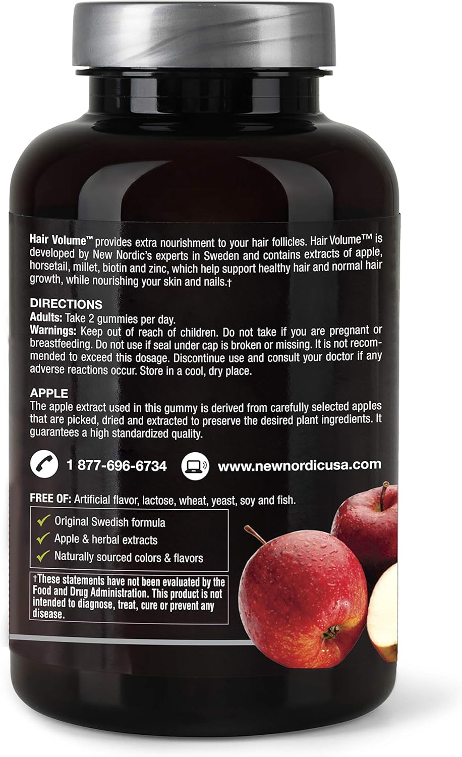 hair-volume-gummies-with-2500-mcg-biotin-for-hair-skin-and-nails---60-vegan-daily-vitamins-support-supplement-8