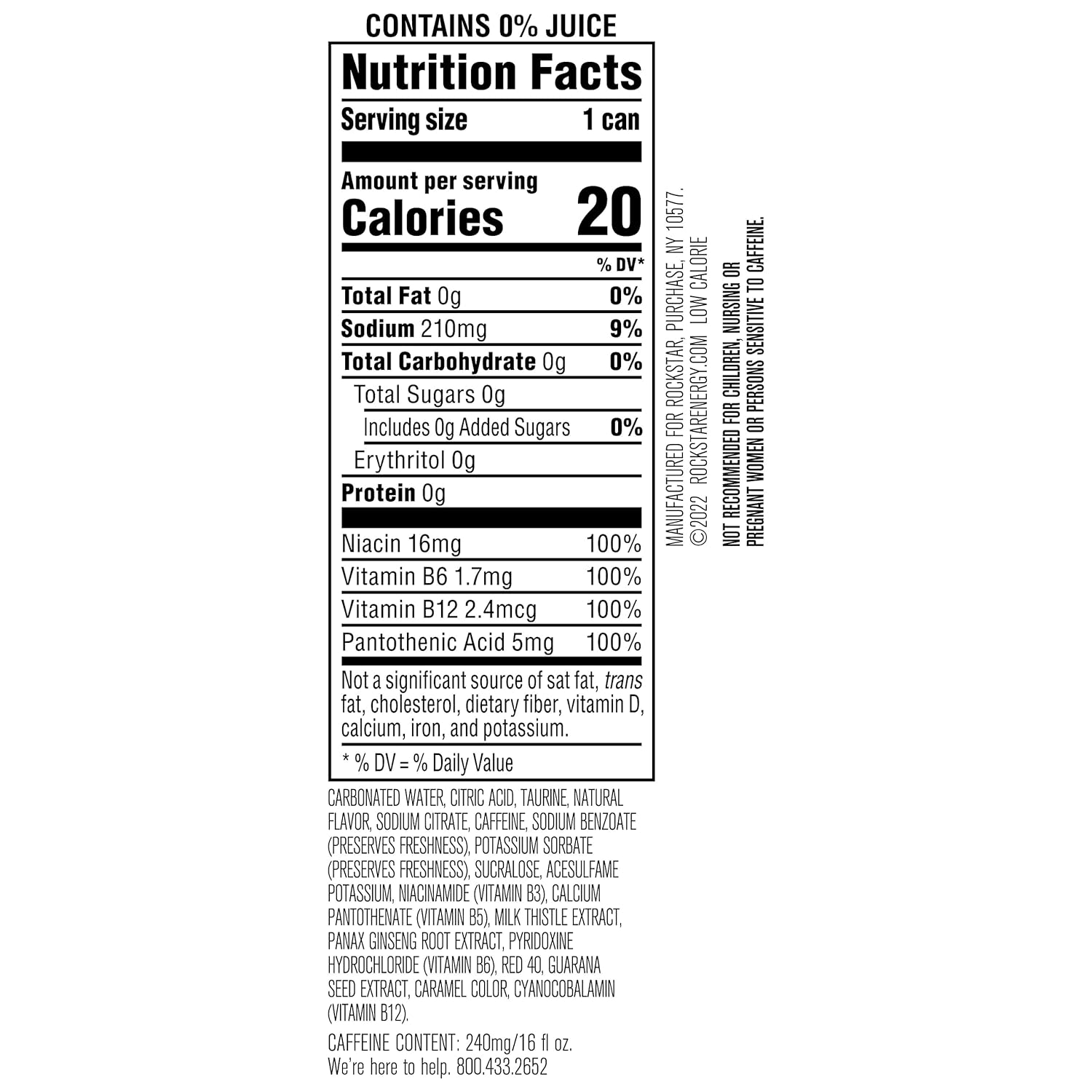 rockstar-pure-zero-strawberry-peach-energy-drink-16oz-cans-12-pack---sugar-free-with-caffeine-and-taurine-boost-5