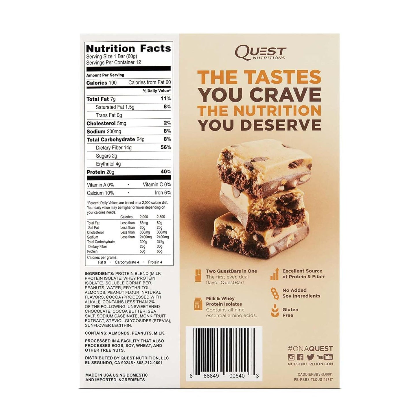 quest-nutrition-peanut-butter-brownie-smash-bars---12-count-high-protein-low-carb-gluten-free-keto-friendly-3