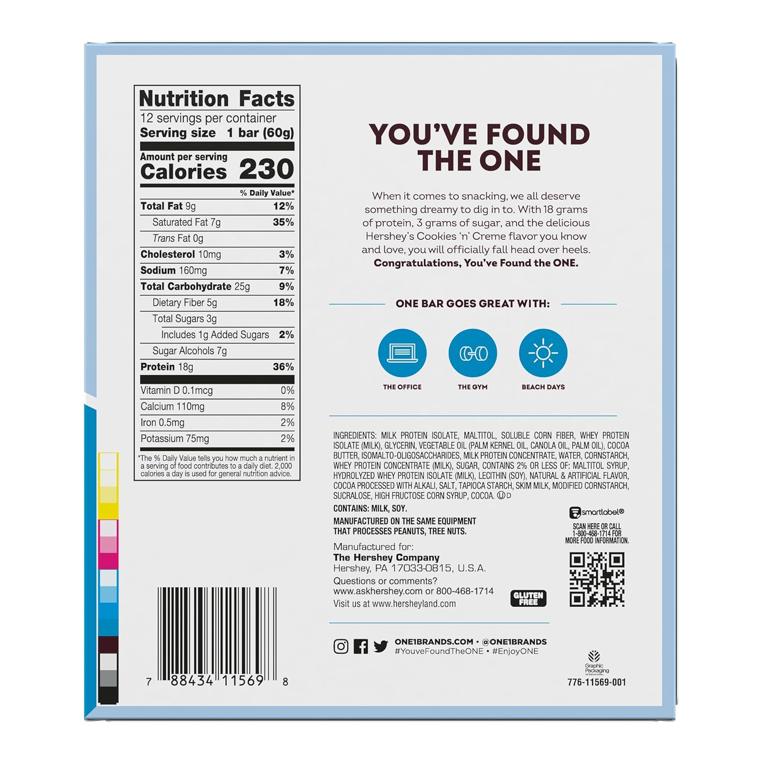hersheys-cookies-n-creme-one-protein-bars---gluten-free-18g-protein-3g-sugar---12-count-pack-of-pantry-staples---212-oz-each-3