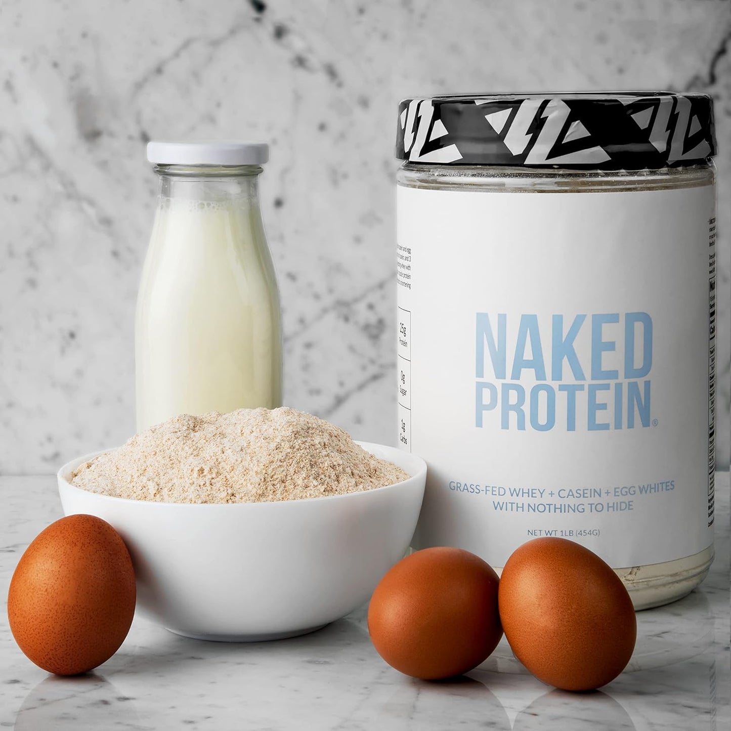naked-protein-powder-blend---whey-casein-egg-protein---4-ingredients-non-gmo-soy-and-gluten-free---no-artificial-additives---keto-and-paleo-friendly---3-lb-5