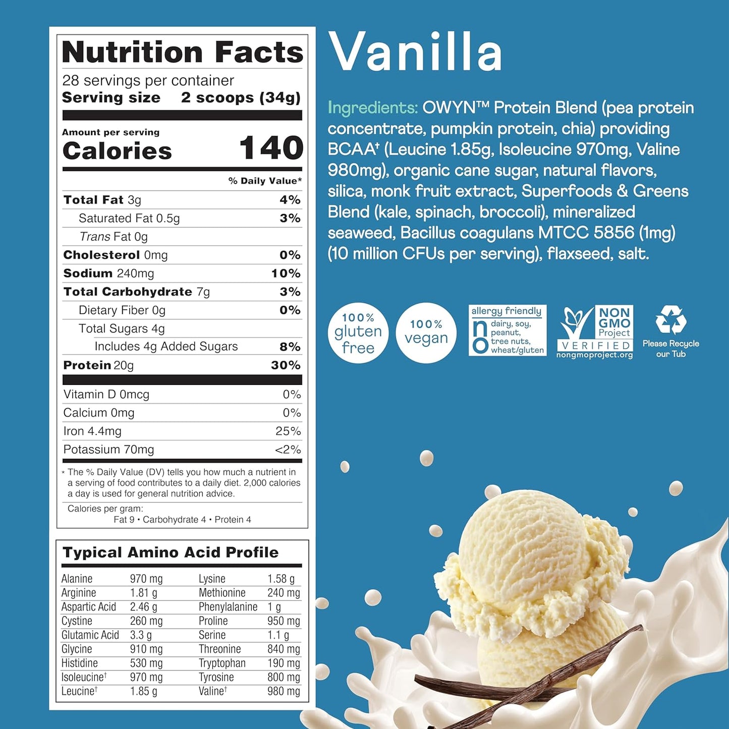 owyn-dairy-free-protein-powder--smooth-vanilla-20g-protein-probiotics-superfoods-greens-pea-chia-pumpkin-seed-blend---21-lb-4