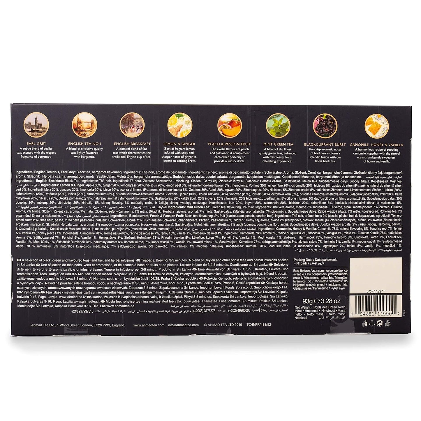 ahmad-tea-masters-selection-gray-gift-box---variety-of-8-black-green-and-herbal-teas---48-teabags---caffeinated-decaffeinated-sugar-free-2