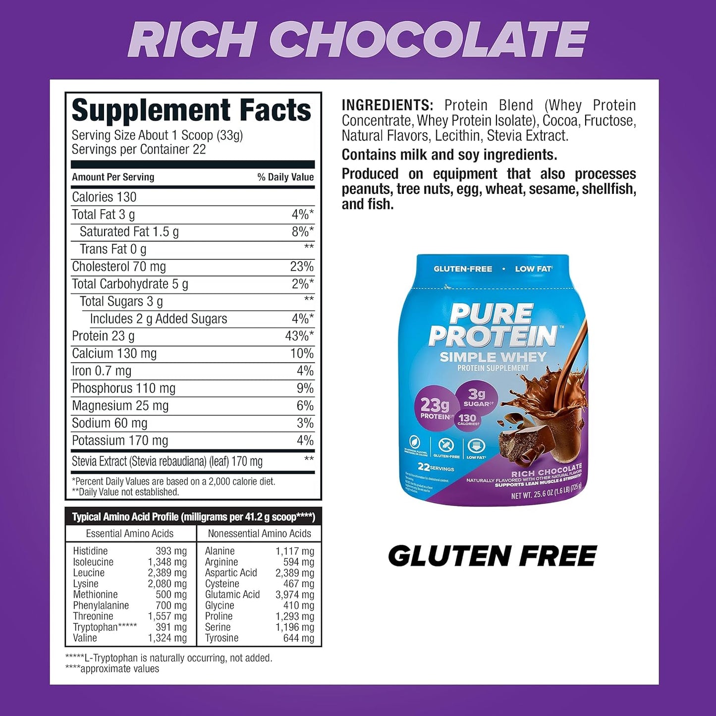 rich-chocolate-whey-protein-powder-23g-protein-gluten-free-16lbs---pure-protein-3