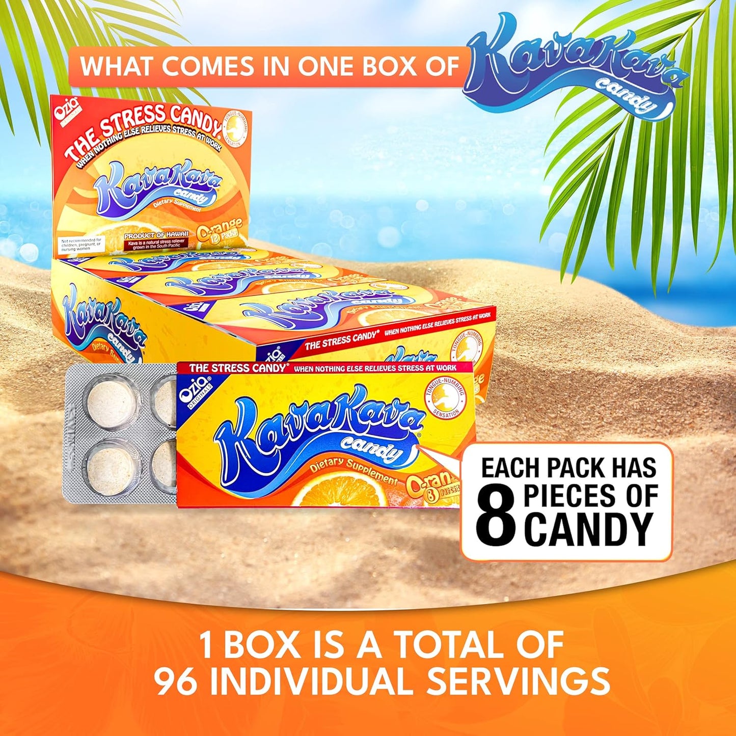 ozia-originals-kava-kava-candy---stress-relief-supplement-with-kava-extract-natural-root-chill-happy-pill-encourages-positive-mood---orange-flavor-96-candies-12-boxes-3