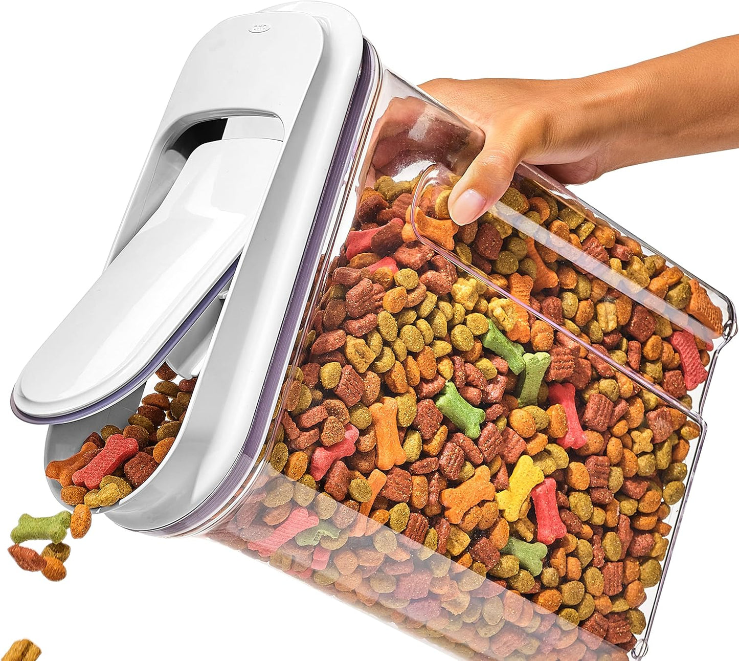 airtight-pet-food-dispenser-container---45-qt425-l-ideal-for-4lbs-dog-or-35lbs-cat-food-oxo-good-grips-bpa-free-storage-bin-9