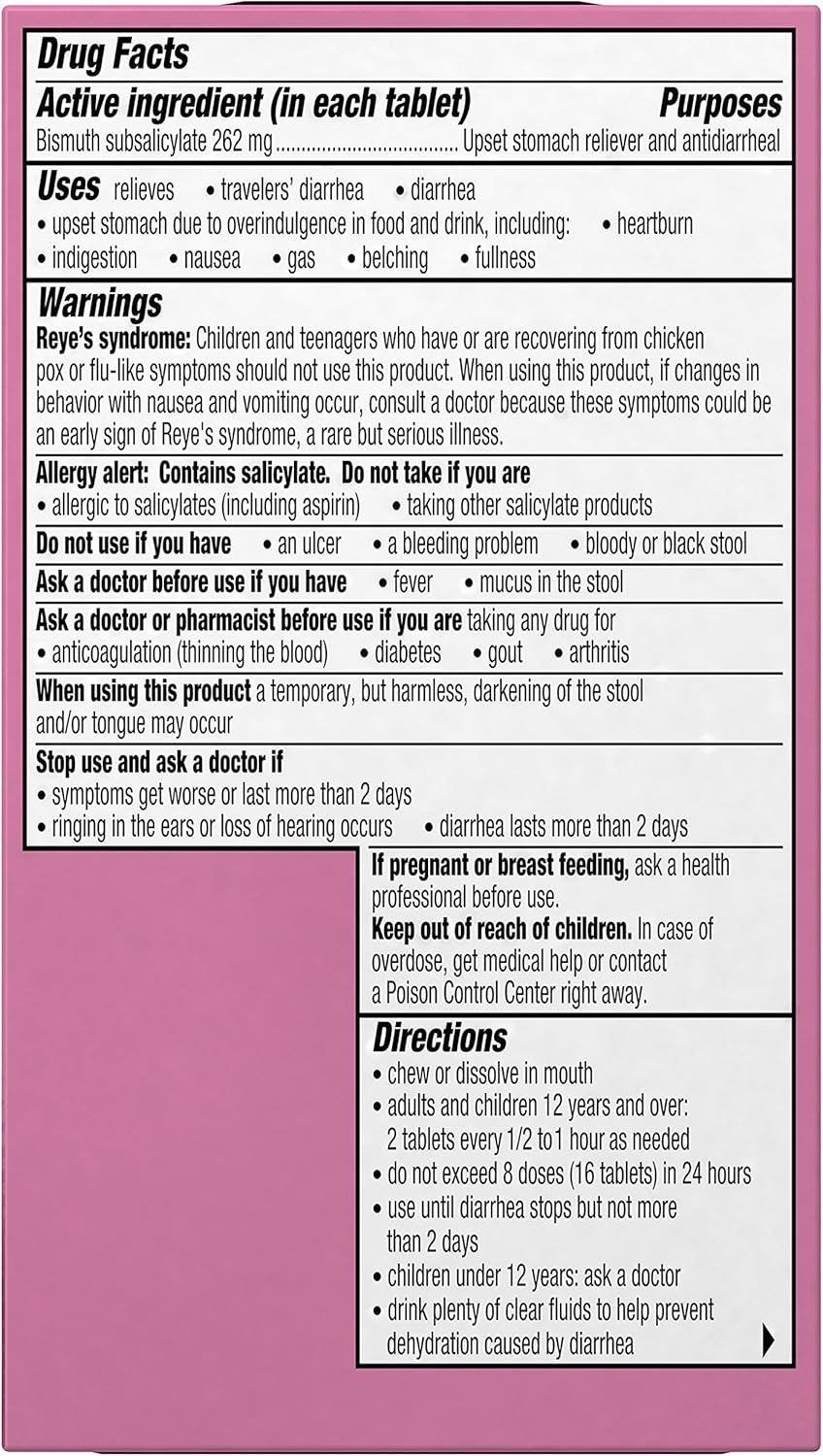 fast-relief-pepto-bismol-chewable-tablets---5-symptom-nausea-heartburn-indigestion-upset-stomach-diarrhea---original-flavor-12-ct-6