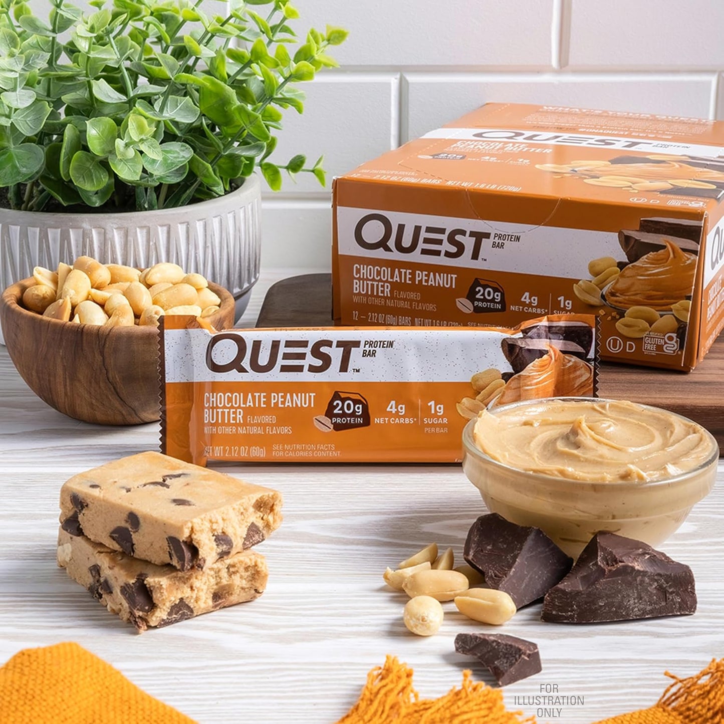 quest-nutrition-chocolate-peanut-butter-protein-bars---12-count-20g-protein-1g-sugar-5g-net-carb-gluten-free-keto-friendly-5