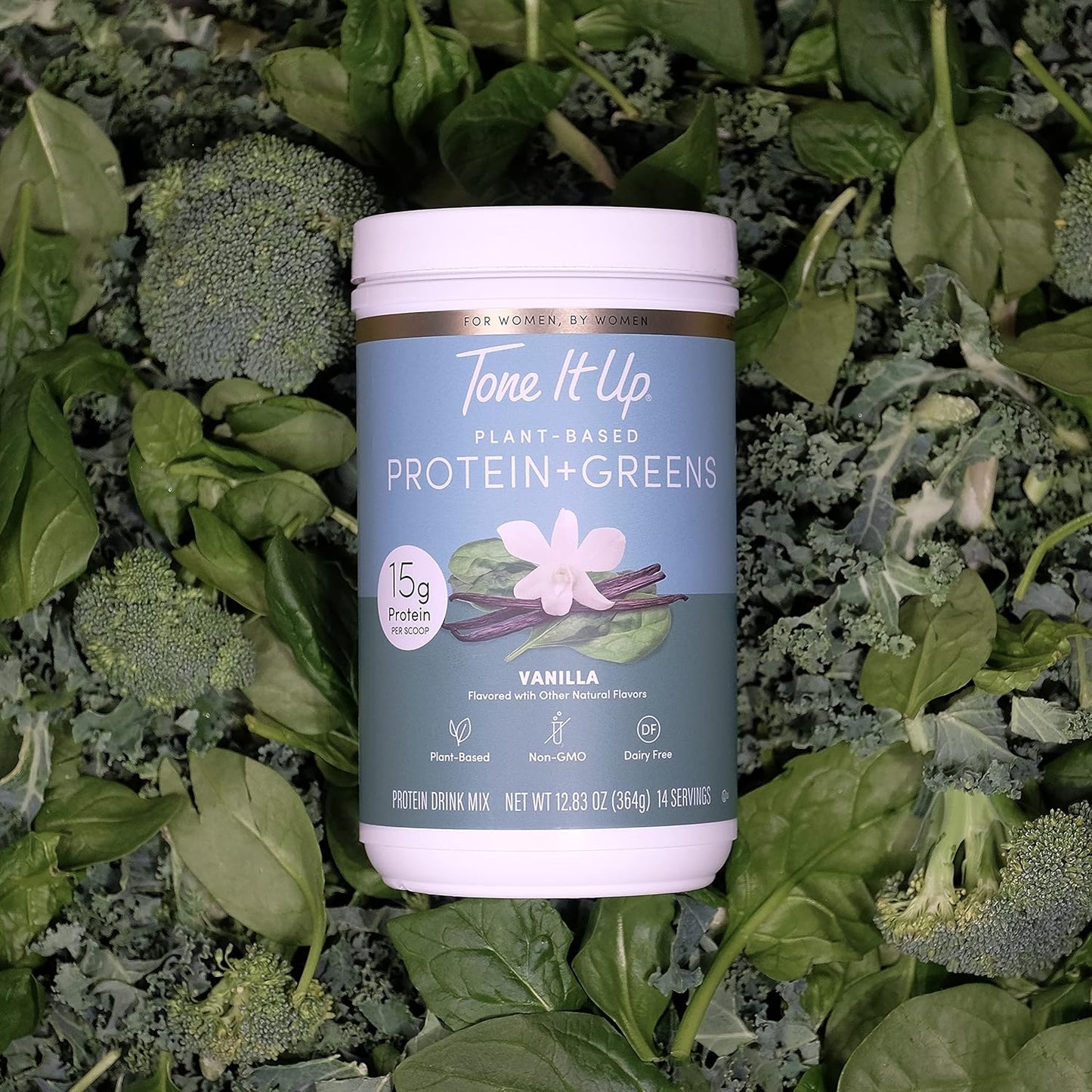 vanilla-plant-based-protein-powder-with-greens-for-women---dairy-free-kosher-non-gmo-pea-pumpkin-seed-protein---14-servings-15g-protein-2