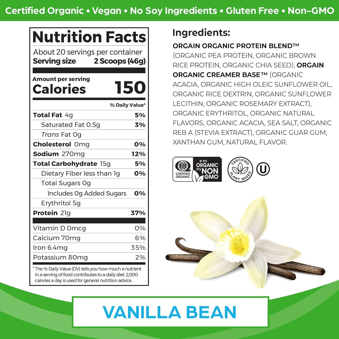 orgain-organic-vegan-protein-powder-with-superfoods-vanilla-bean-flavor---plant-based-gluten-free-formula-2