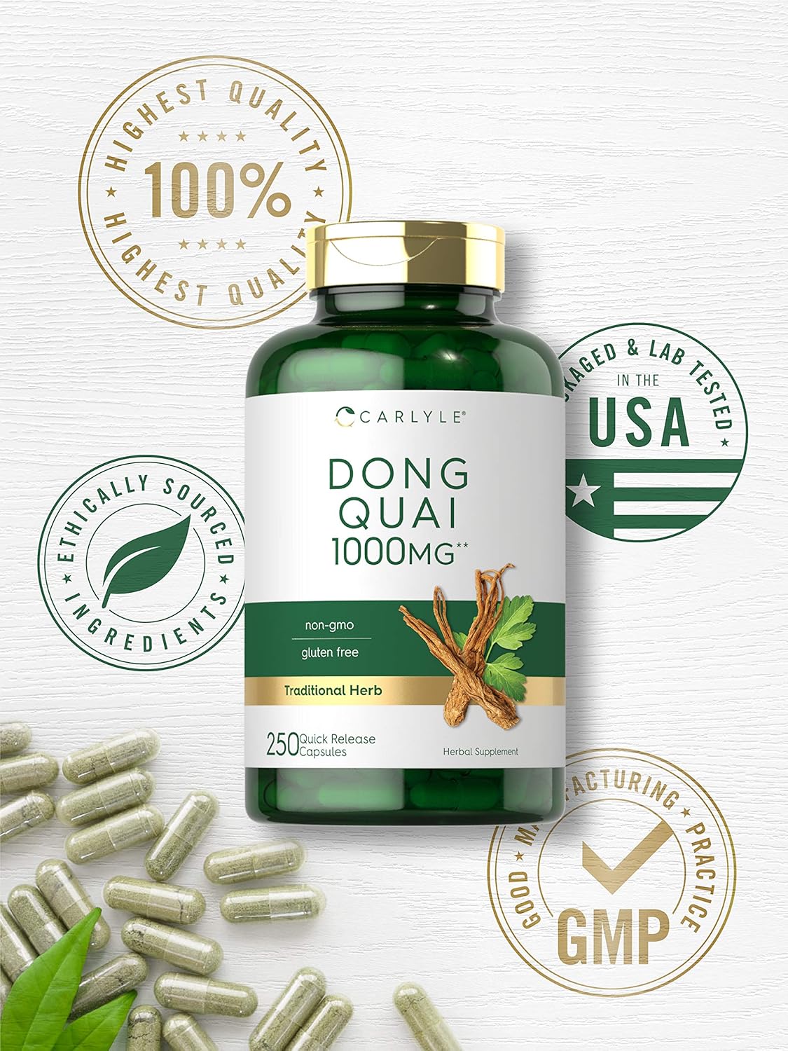 carlyle-dong-quai-capsules---1000mg---250-count---non-gmo-gluten-free-supplement---traditional-herb-for-womens-health-5
