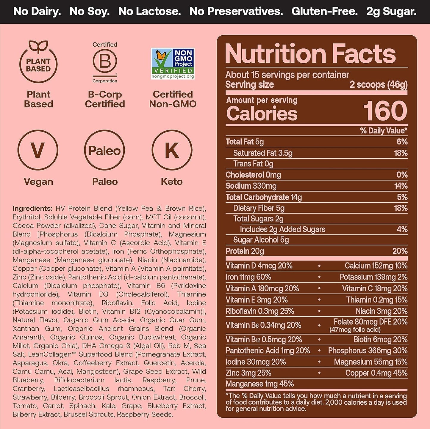 venus-williams-happy-viking-protein-powder-trio---chocolate-vanilla-strawberry---20g-protein-low-carb-keto-vegan-gluten-free---superfoods---complete-meal-replacement---3-canisters-24-oz-each-5
