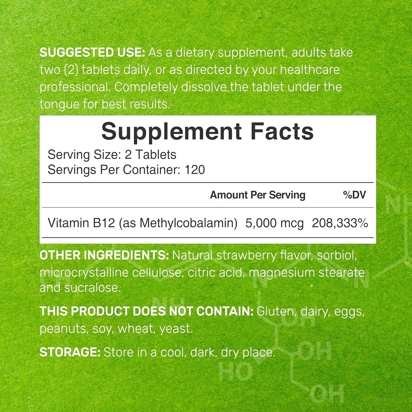 methyl-b-12-vitamins-5000-mcg-chewable-tablets---strawberry-flavored---energy-brain-health-support---vegetarian-gmo-free---240-count-2