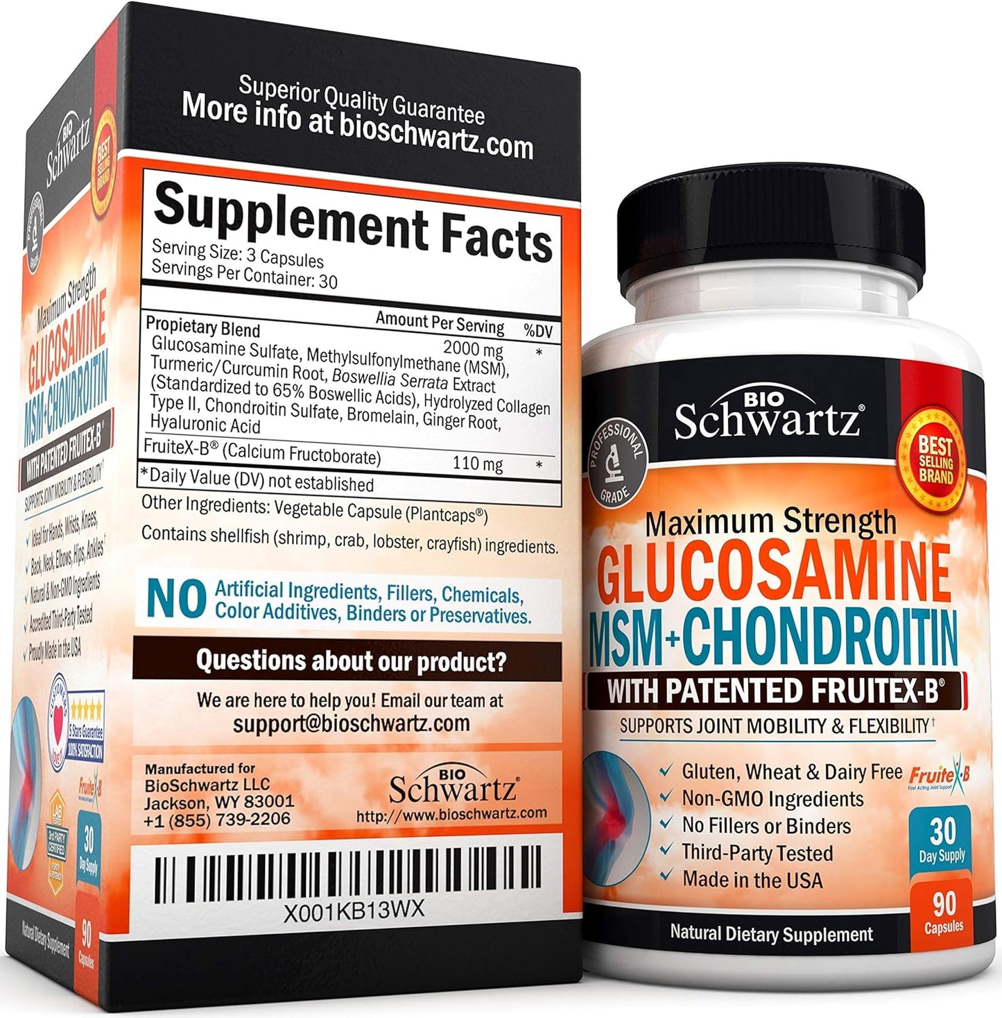 bioschwartz-collagen-peptides-powder-with-glucosamine-chondroitin-and-msm-for-healthy-bone-joint-support---promotes-flexibility-and-supports-cartilage-3