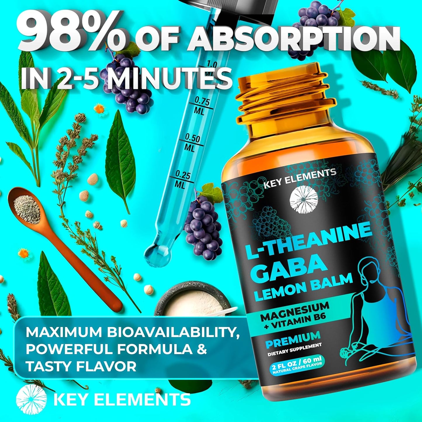 liquid-gaba-and-l-theanine-supplement-with-lemon-balm-magnesium-and-vitamin-b6---calming-gaba-500mg-and-l-theanine-200mg-drops-6