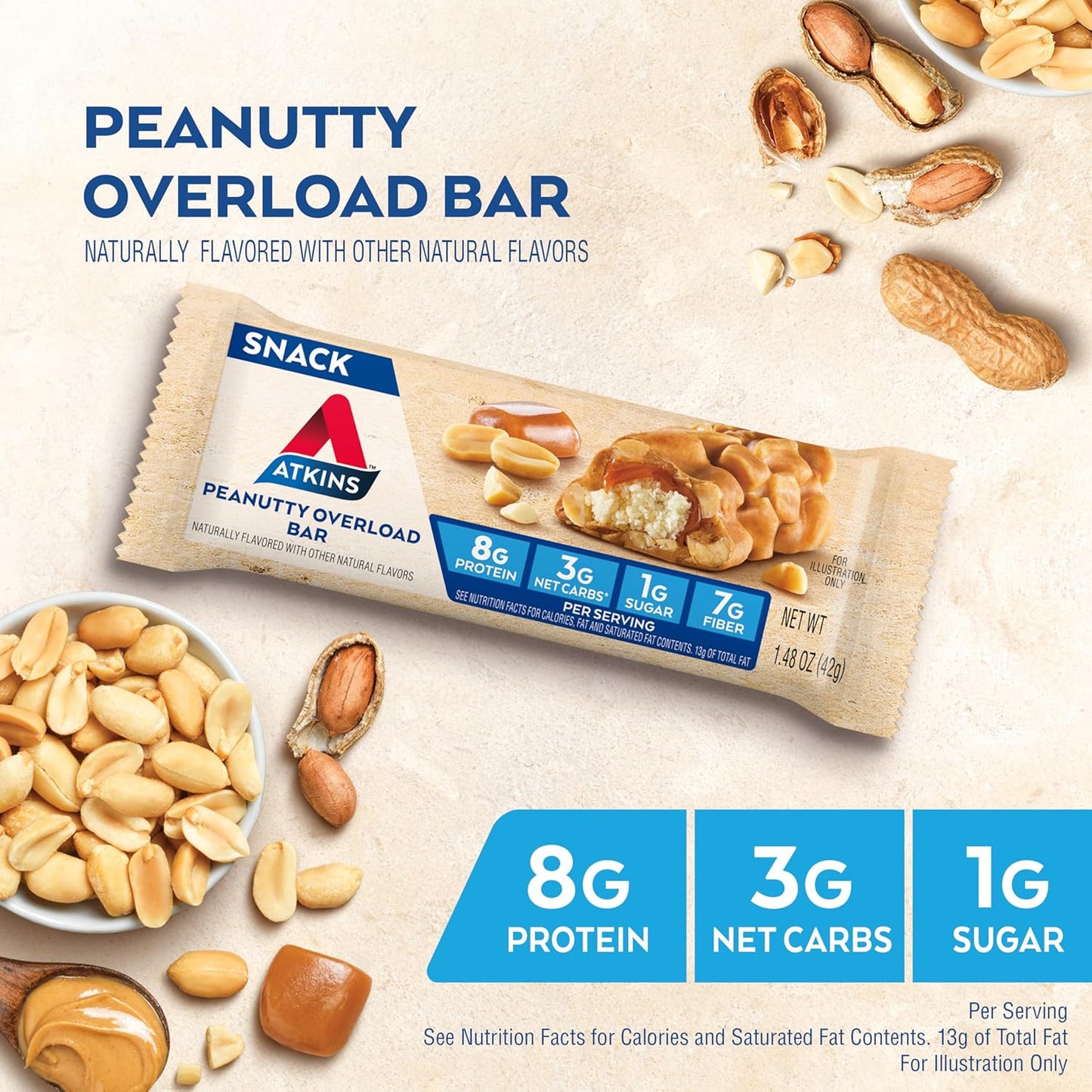 atkins-peanutty-overload-snack-bar---16-count-8g-protein-7g-fiber-keto-friendly-low-net-carbs-2