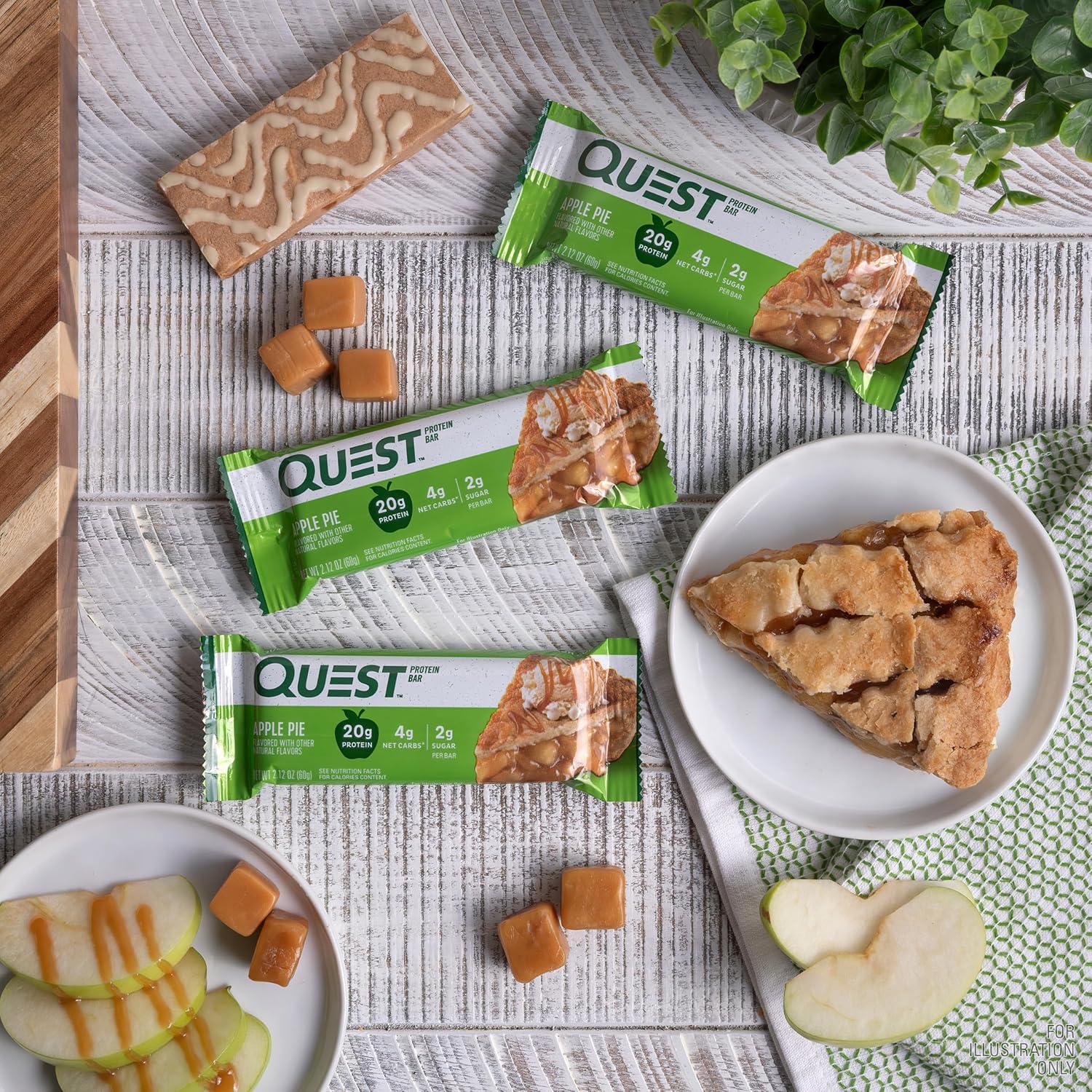 quest-nutrition-apple-pie-protein-bars---20g-protein-4g-net-carbs-2g-sugar---gluten-free-keto-friendly---pack-of-12-bars-5