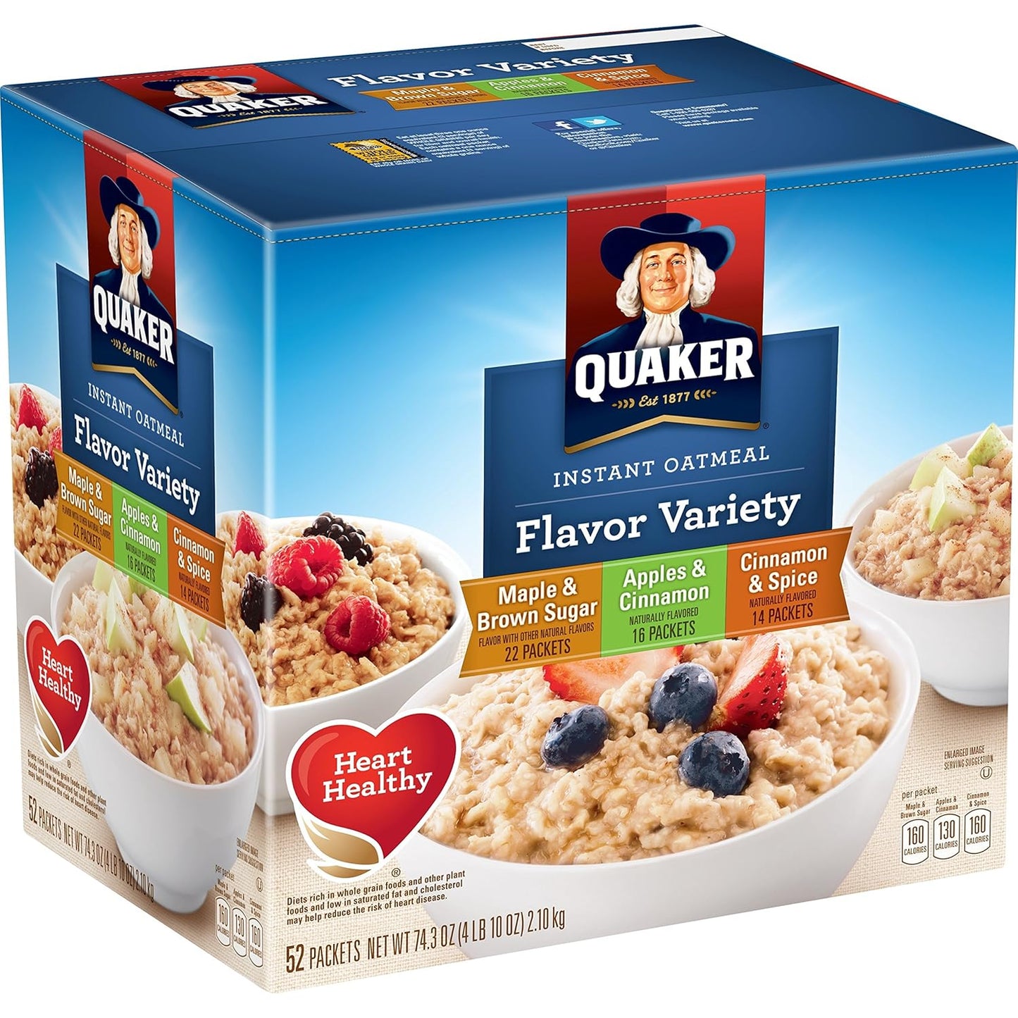 52-count-quaker-instant-oatmeal-variety-pack---individual-packets-of-oatmeal-in-assorted-flavors---quick-and-easy-breakfast-option-for-busy-mornings-1