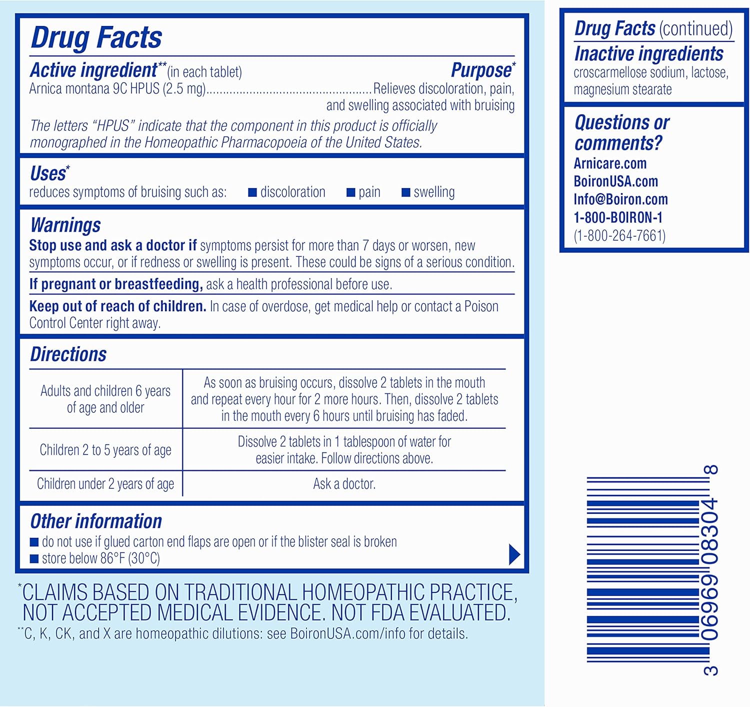 60-tablets-of-boiron-arnicare-bruise-for-pain-relief-swelling-and-bruise-discoloration-from-injuries-8