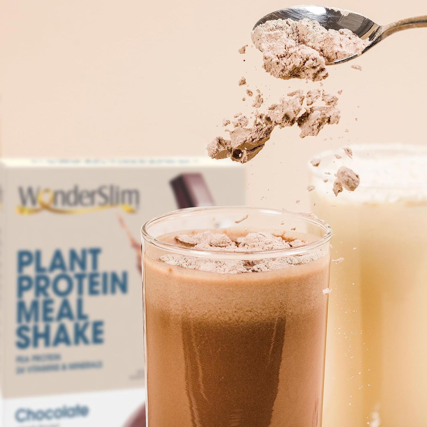 Chocolate Plant Based Meal Replacement Shake - 15g Protein, Keto Friendly, Low Carb, Low Sugar - Gluten, Soy, Dairy Free - 7ct - Espot.com.au
