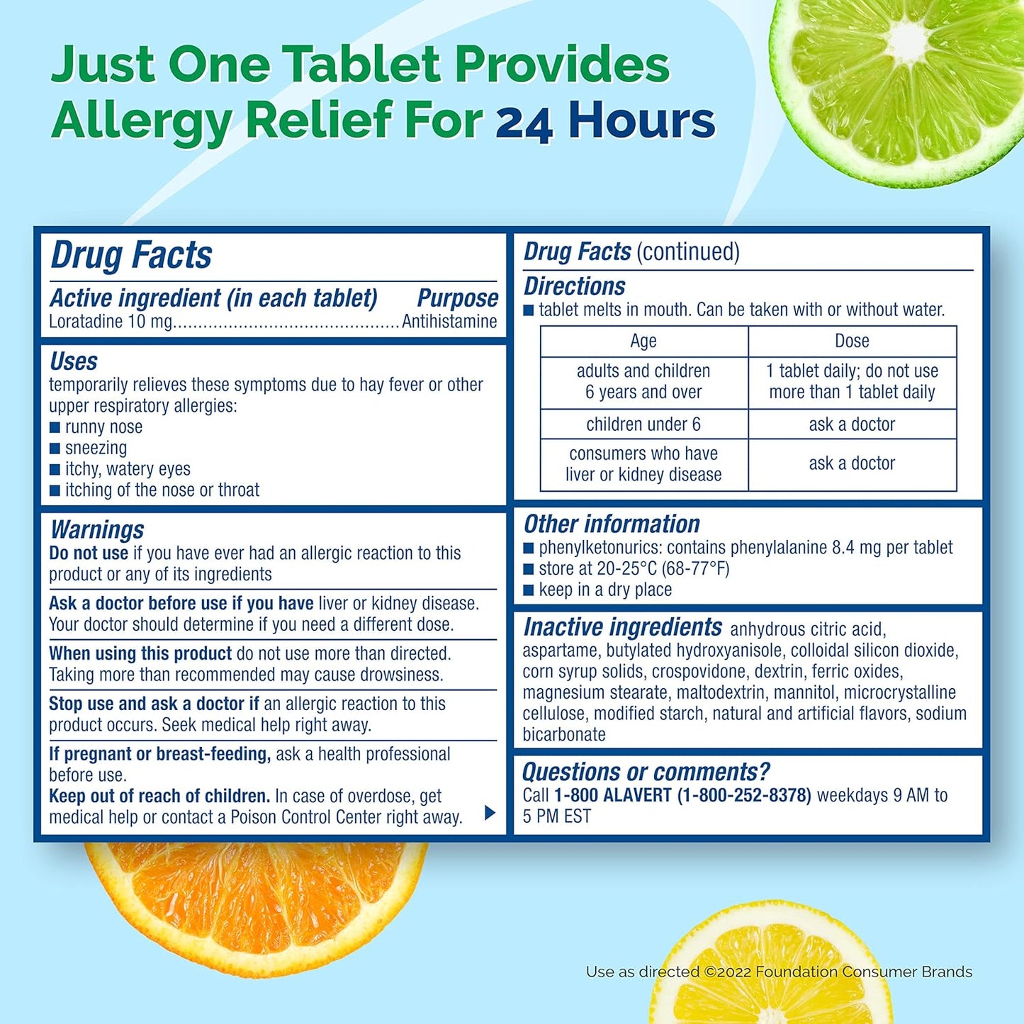 alavert-allergy-relief-tablets-24-hour-citrus-burst-flavor-non-drowsy-antihistamine-loratadine-10mg-60-tablets-5
