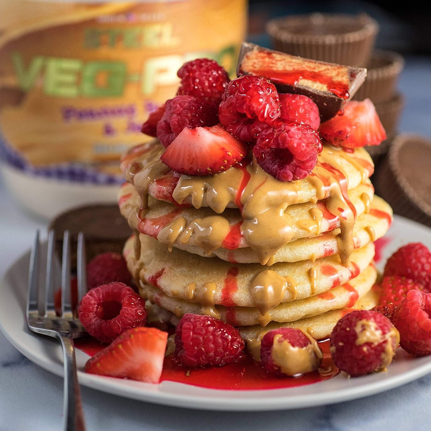 vegan-protein-powder-with-bcaa-amino-acid---peanut-butter-and-jelly-flavor-steel-supplements-veg-pro-25-servings-non-dairy-formula-low-carb-5
